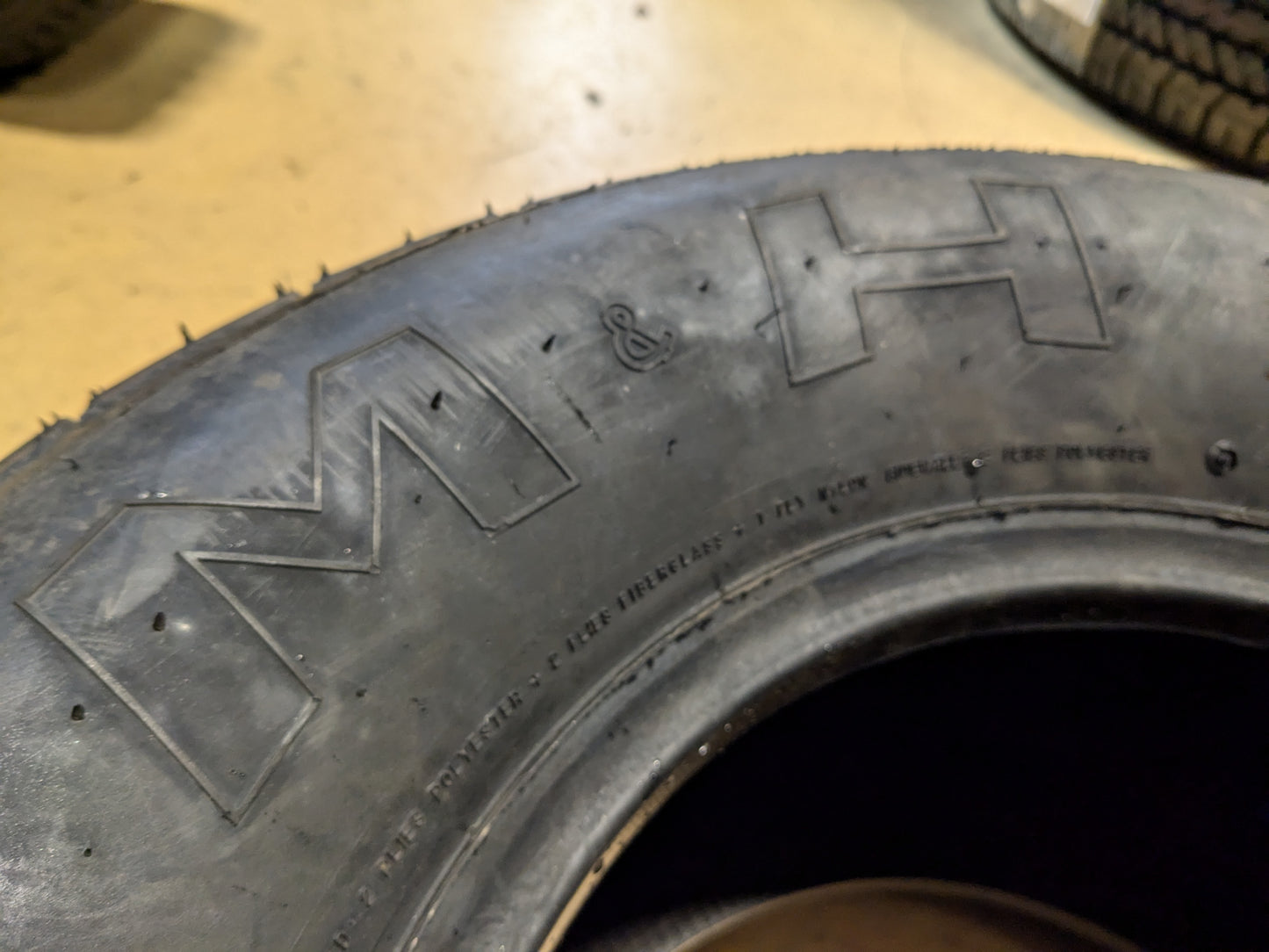 M&H RACEMASTER BSW N/A 390/45R15 DRAG RACE TIRE ROD07
