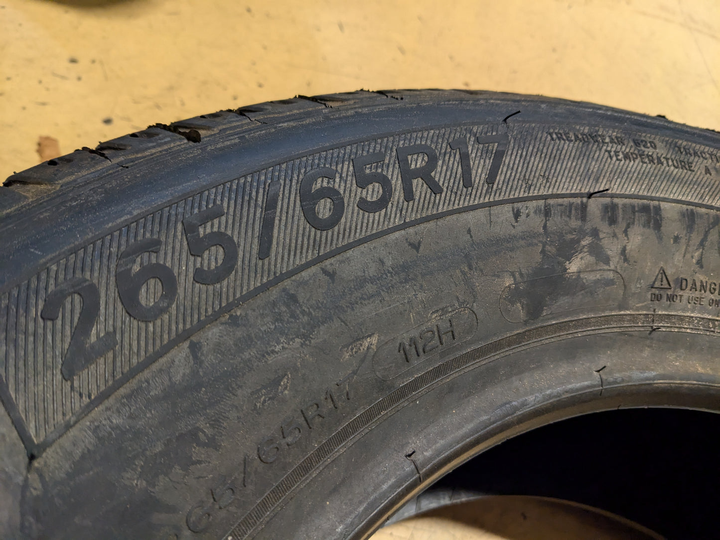 2 NOS MICHELIN PREMIER LTX BSW P 265 65 17 112H ALL SEASON TIRE 86518