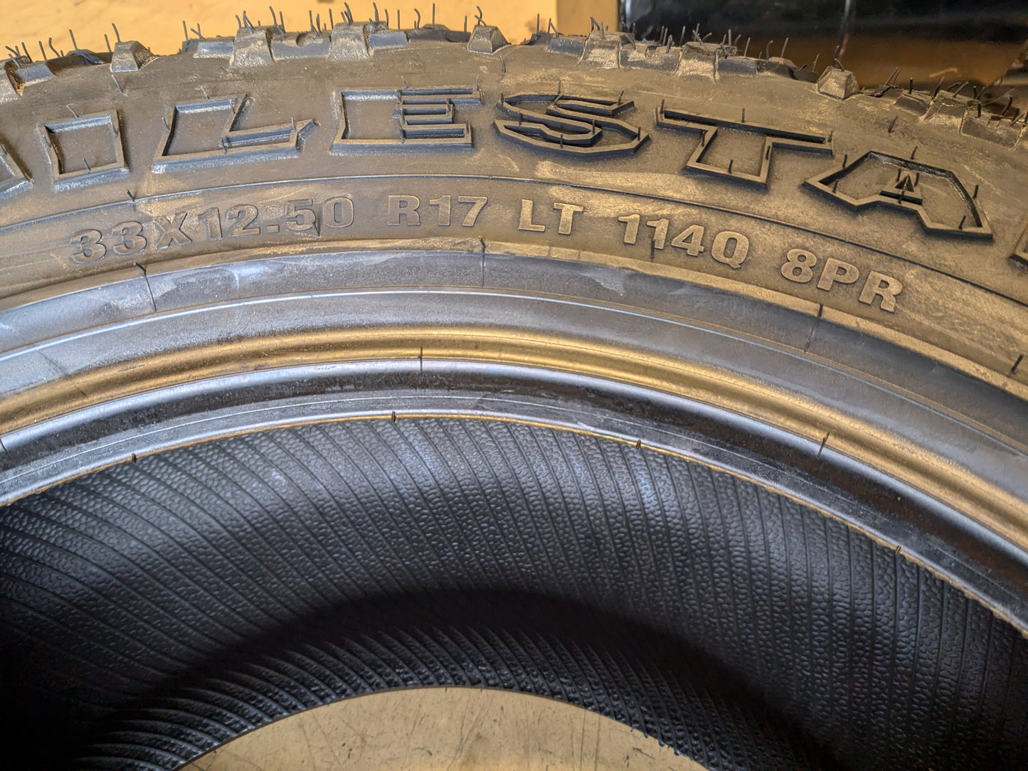 MILESTAR PATAGONIA M/T-02 BSW LT 33 12.50 17 114Q D MUD TERRAIN TIRE 22229008
