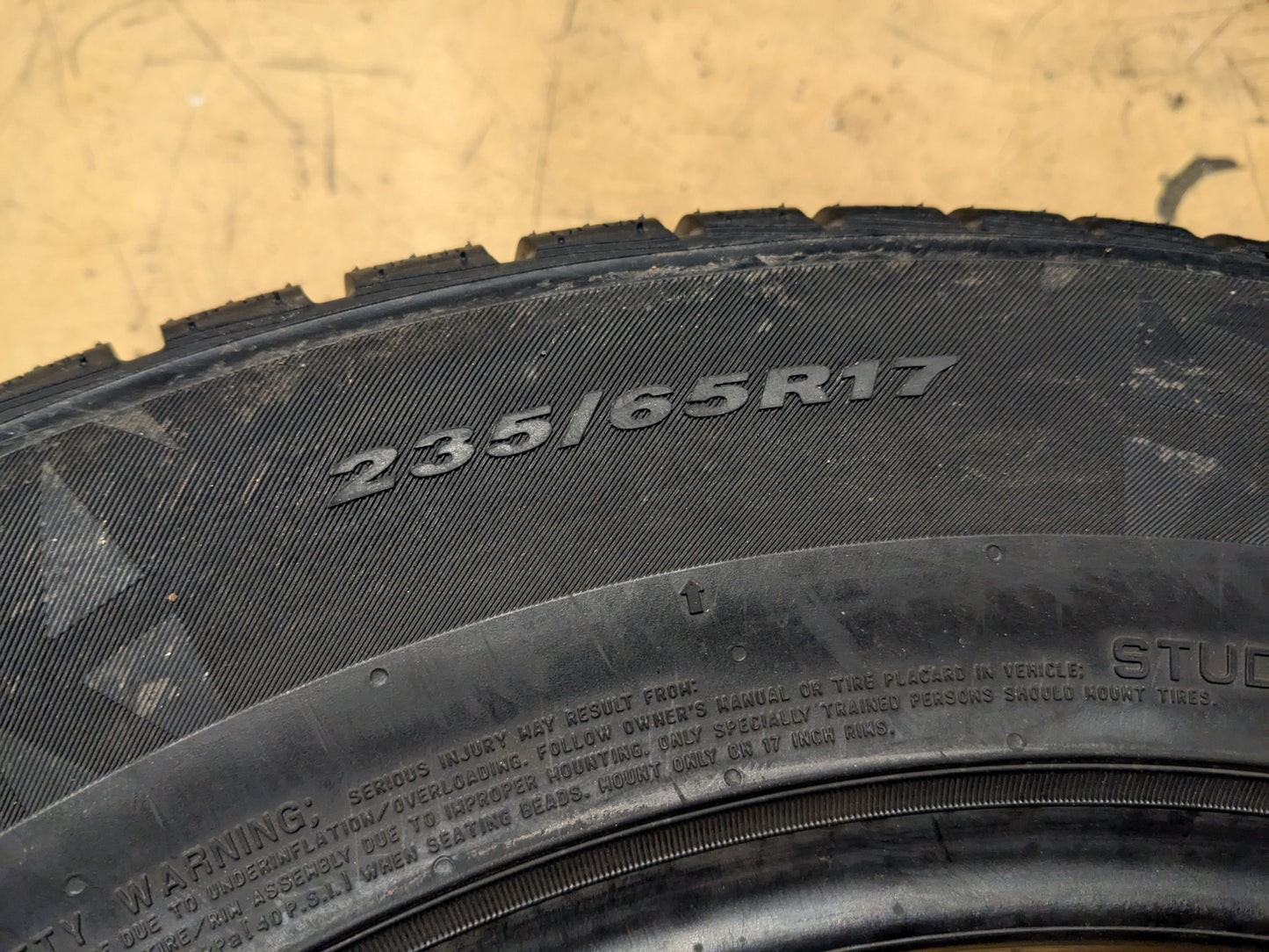NEXEN WINGUARD SPORT 2 SUV BSW P 235 65 17 108V XL WINTER TIRE 15856NXK