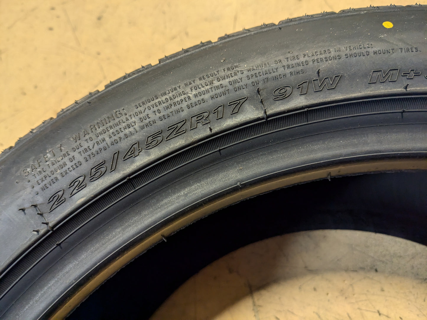NEXEN N5000 PLATINUM BSW P 225 45 17 91W ALL SEASON TIRE 18173NXK