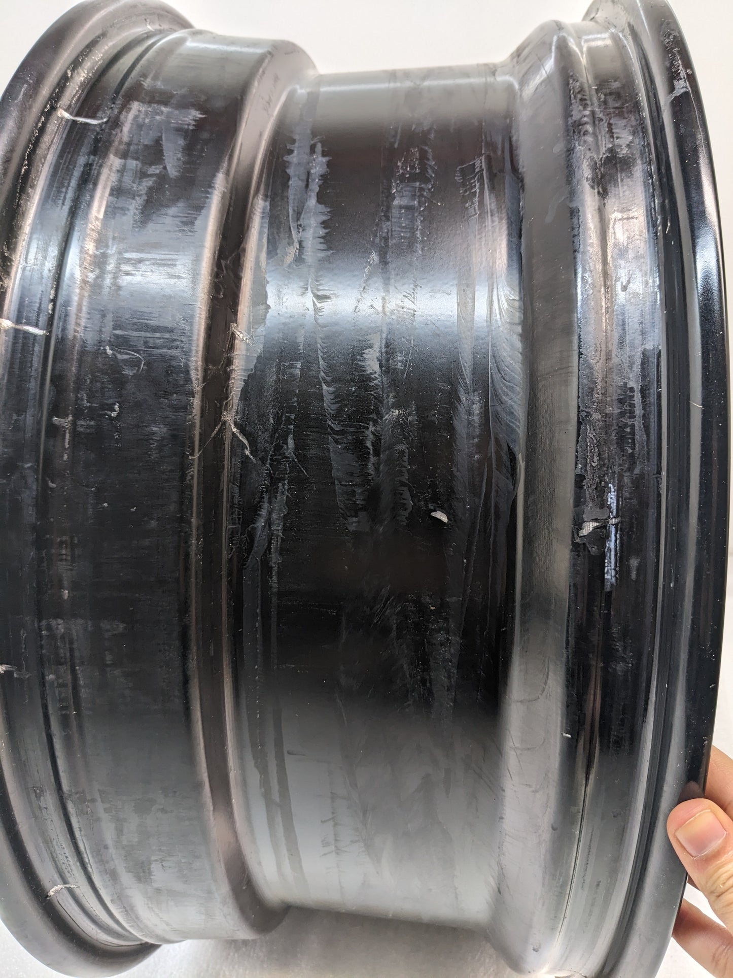 TSW 2085LCH405114B76 LAUNCH 20X8.5 5X114.3 40MM MATTE BLACK W/ GLOSS BLACK LIP WHEEL NEW B2