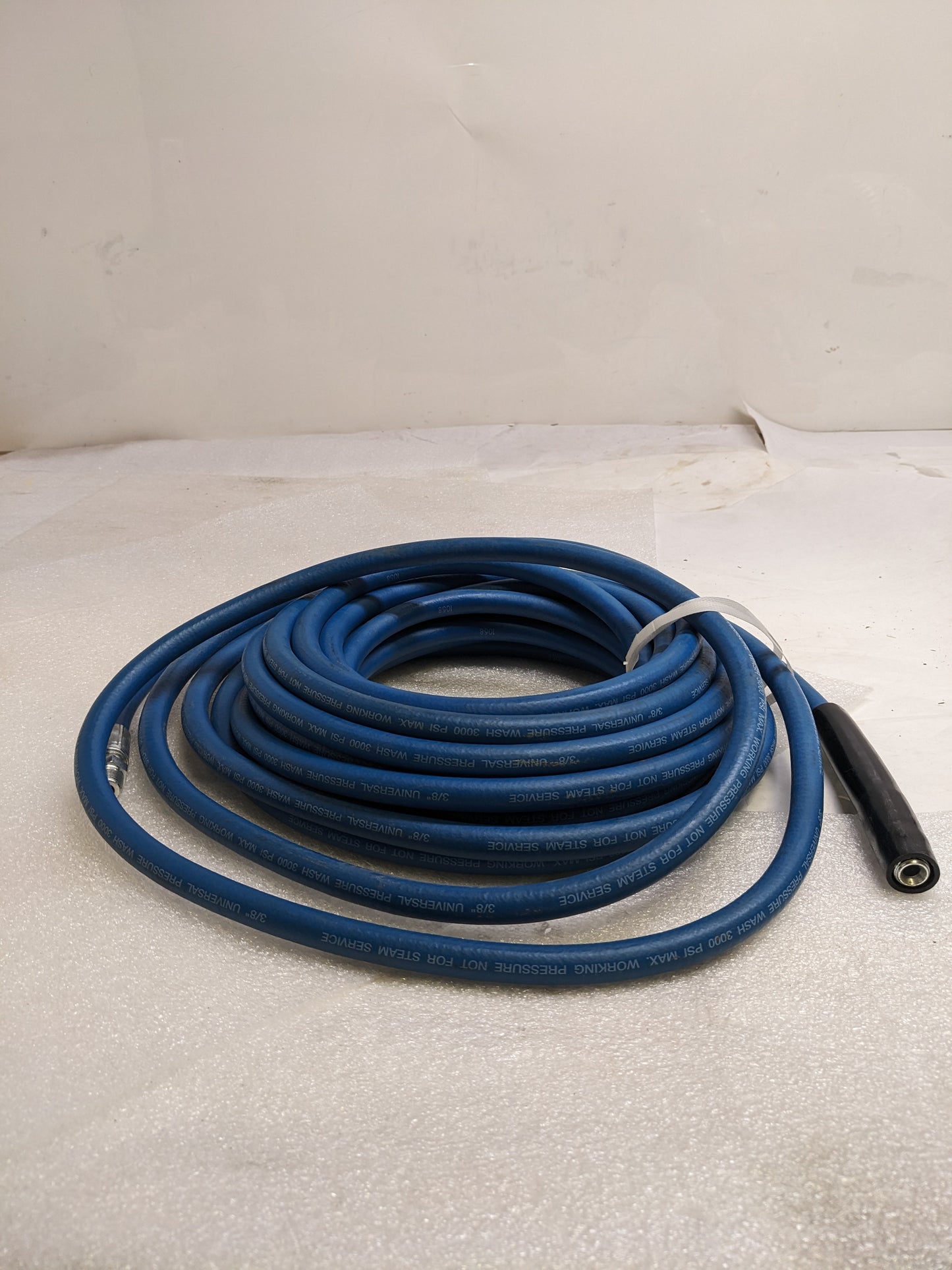 UNBRANDED PRESSURE WASHER HOSE 3/8 IN 50FT NEOPRENE BLUE NEW R8