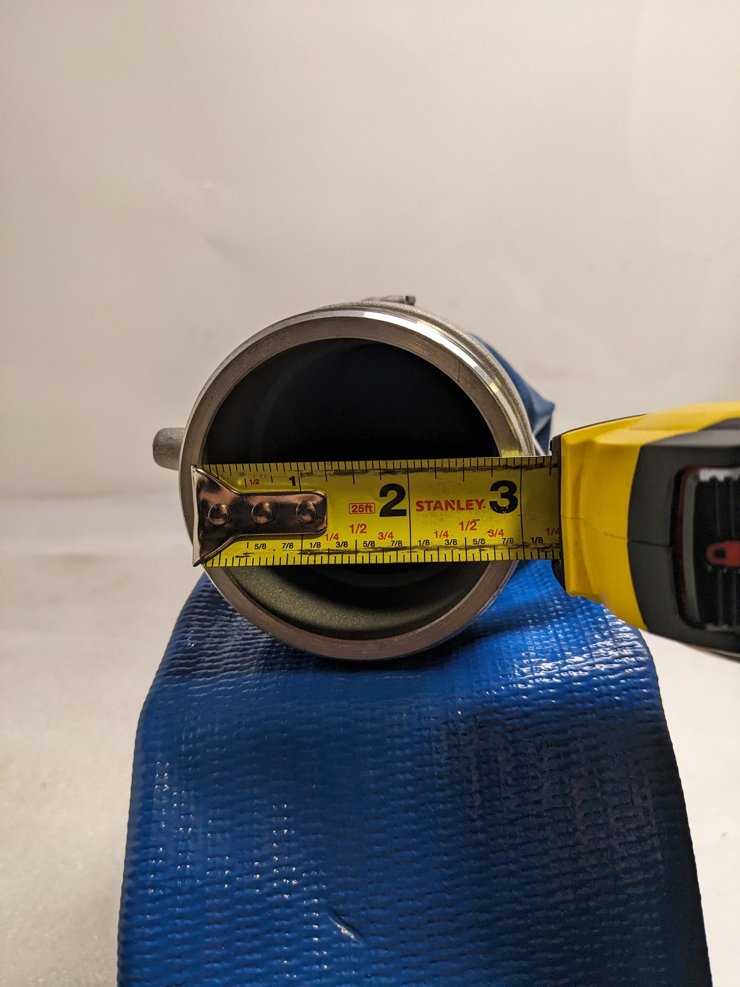 UNBRANDED BLUE 3 IN X 50 FT LIGHTWEIGHT DISCHARGE HOSE NEW R8