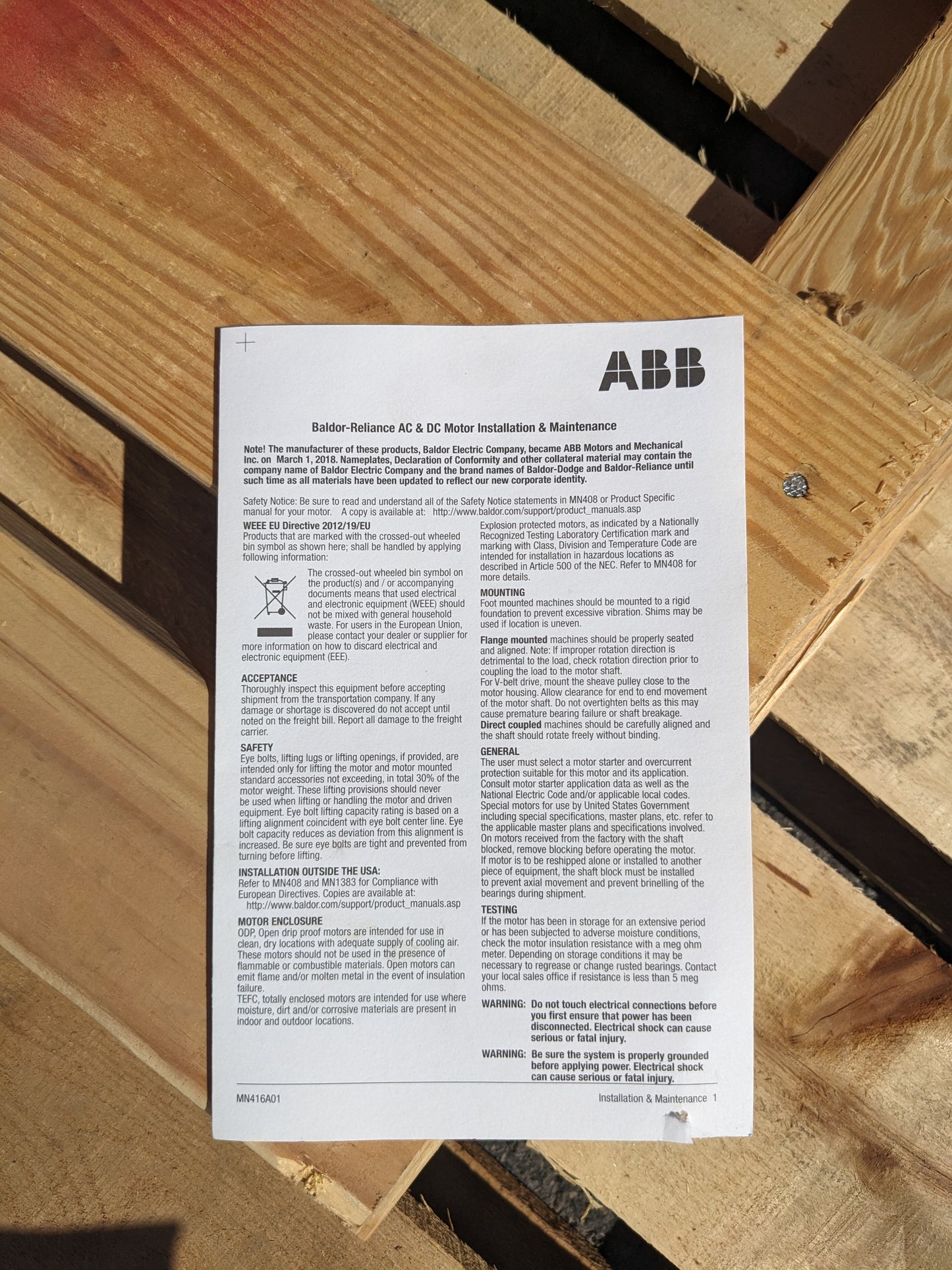 BALDOR FPM2543TS ELECTRIC FIRE PUMP 50HP 230/460VLTS 60HZ NEW S-343