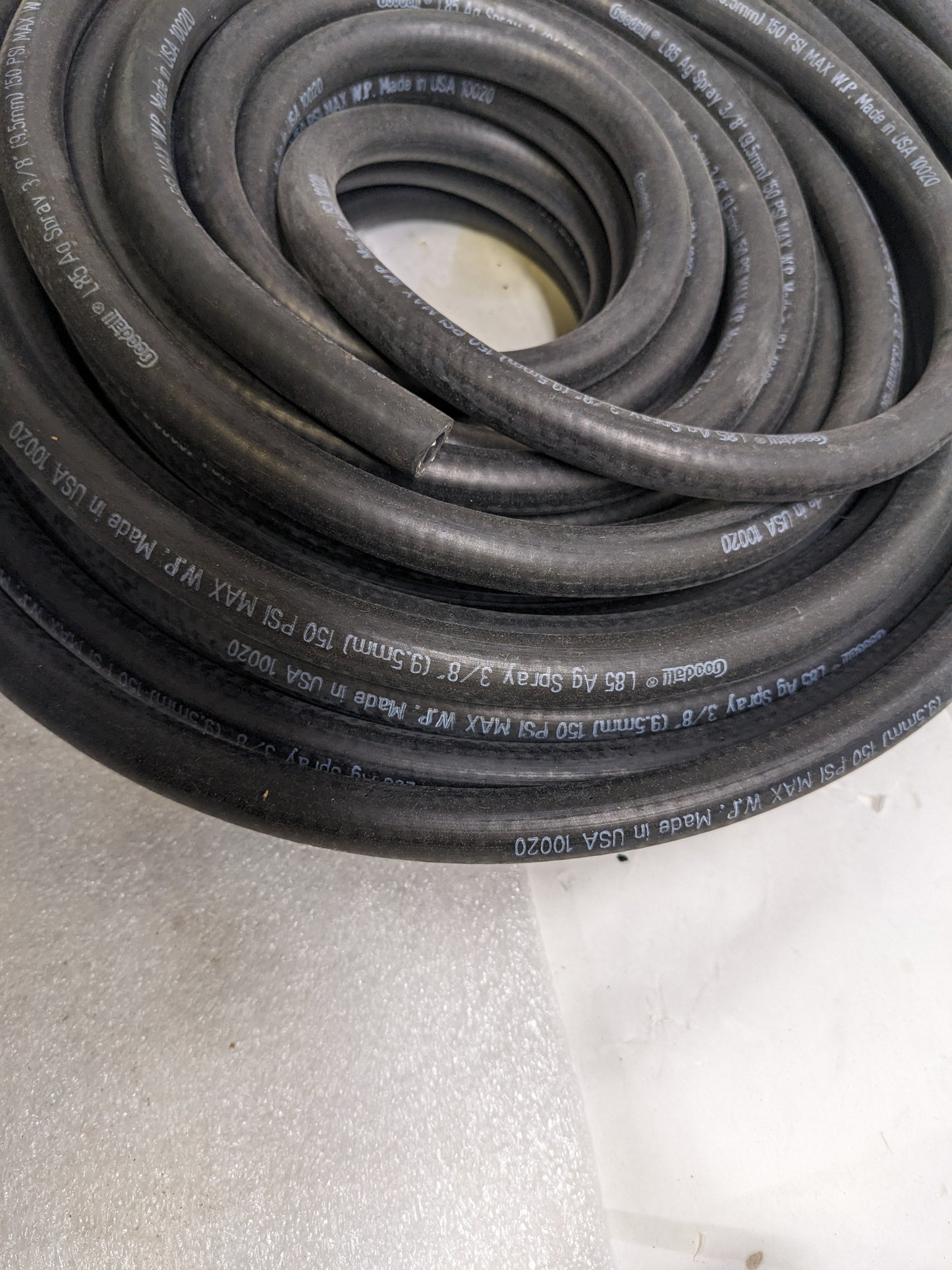 GOODALL L85 AG SPRAY HOSE 3/8 IN 150 PSI NEW R11