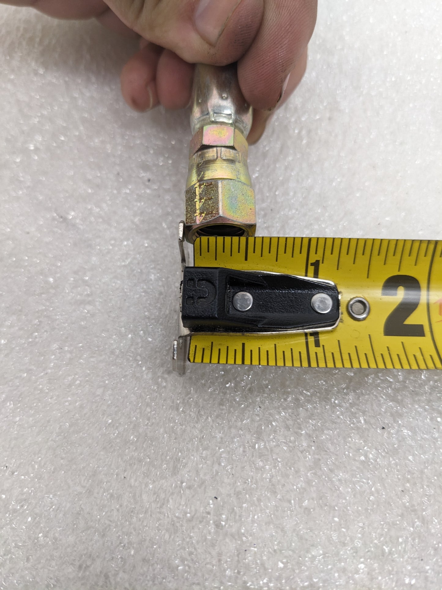 EATON 04E-604 STRAIGHT HYDRAULIC HOSE FITTING 1/4" HOSE DIAM 7/16-20 SAE NEW R13