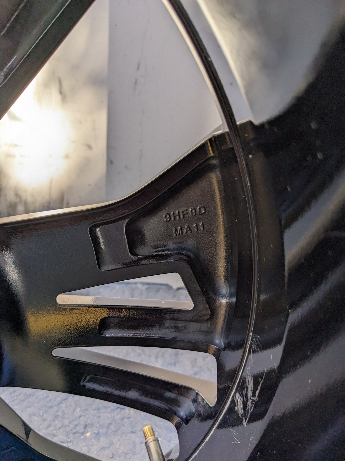 NISSAN ALTIMA 2023 19X8 5X114.3 OFFSET 55 BLACK OEM WHEEL RIM 9HF9D B2 #3