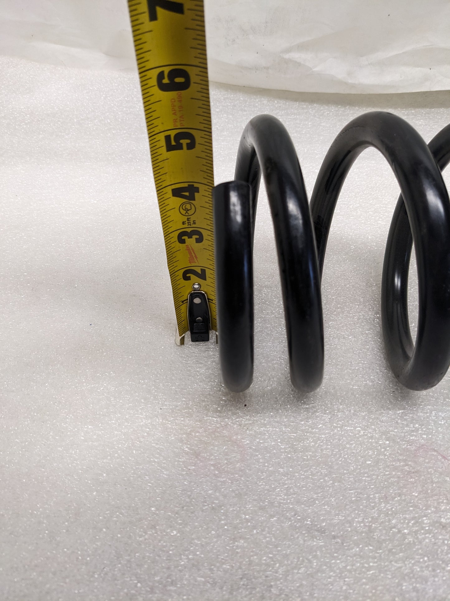 UNBRANDED COIL OVER SPRING 15"X5.25" BLACK NEW R6TD