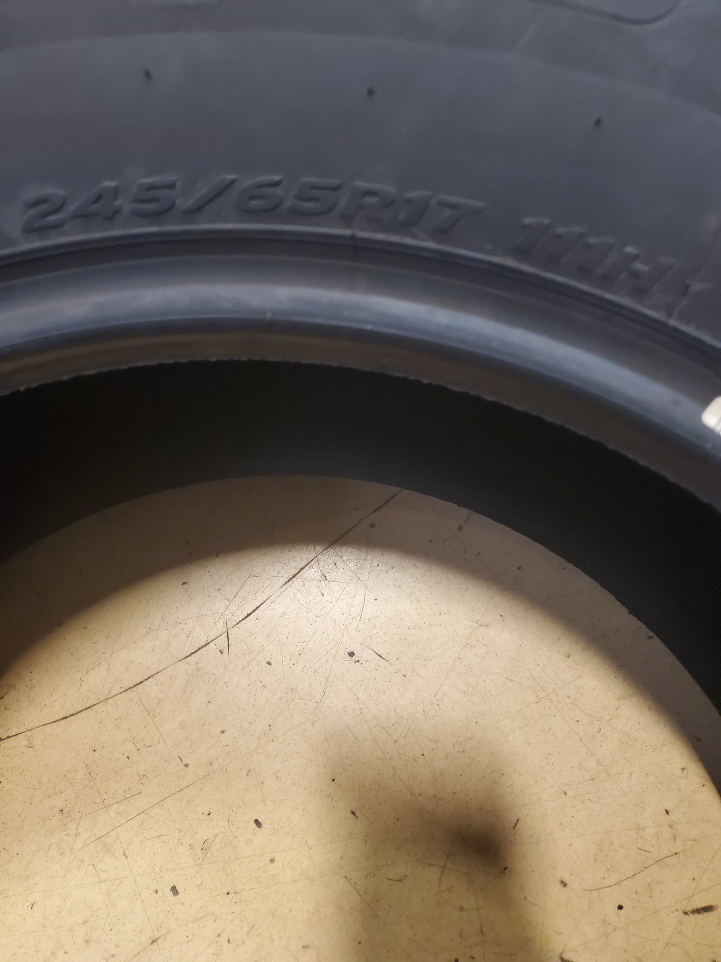 HANKOOK DYNAPRO HP2 (RA33) BSW P 245 65 17 111H SL PERFORMANCE TIRE 1014585