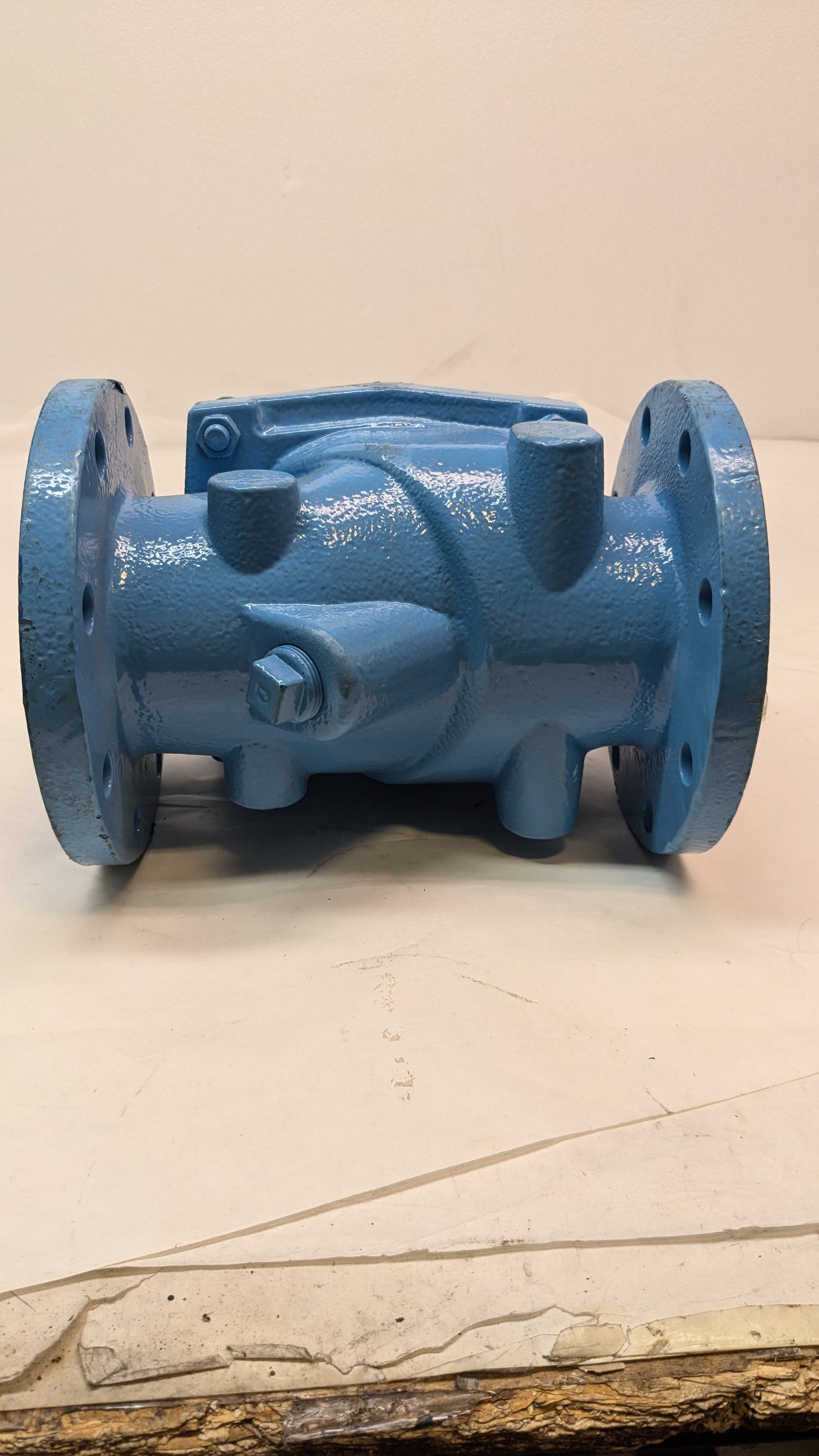 VAL-MATIC SWING FLEX CHECK VALVE SWING INLINE VALVE BODY 4 IN PIPE SIZE FLANGE X FLANGE STD 7504A-DB6F-P7VT