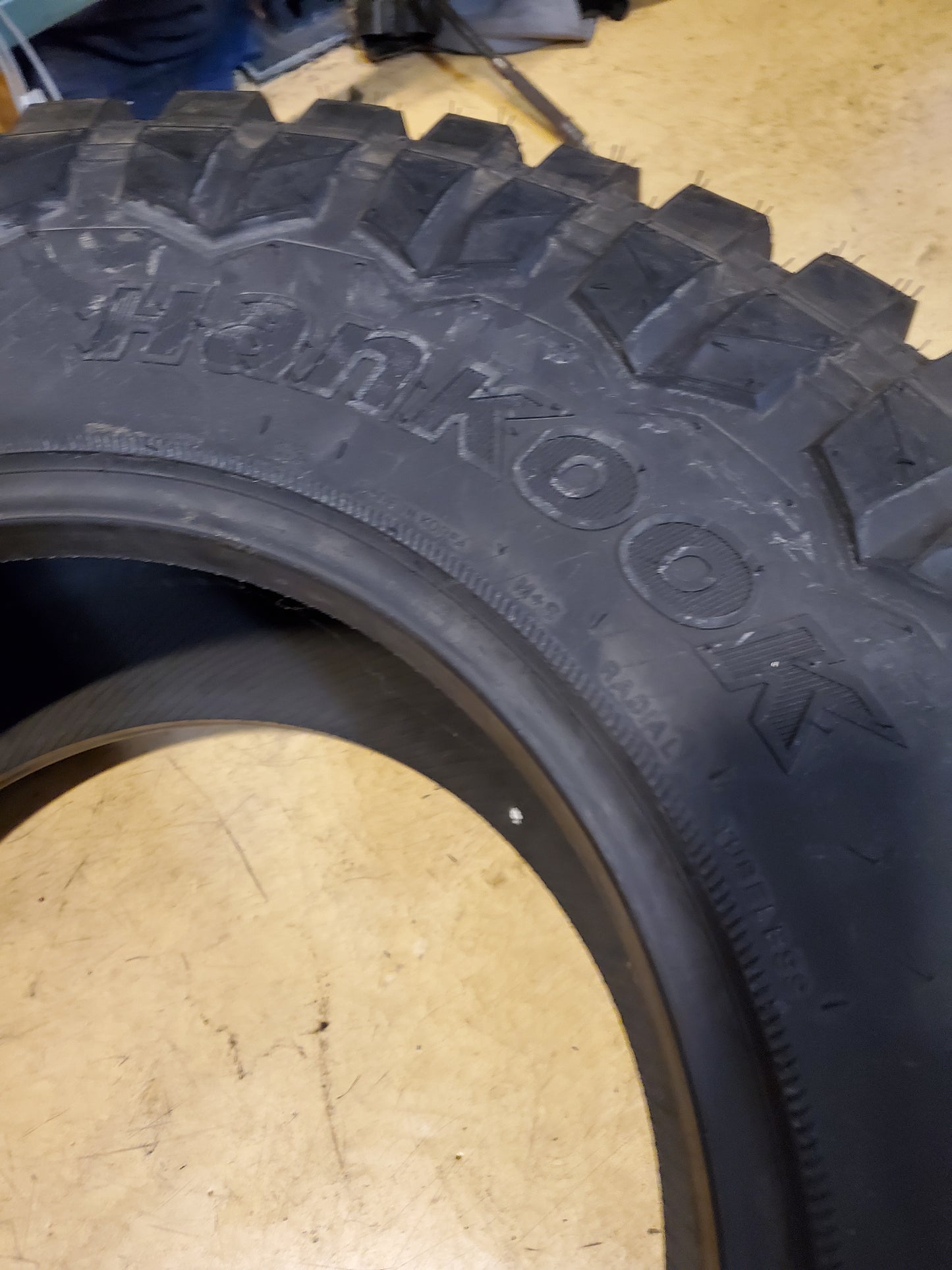 (KSL ONLY) NOS HANKOOK DYNAPRO MT BSW LT 38 15.5 20 125Q 8PLY MUD TIRE 2001281