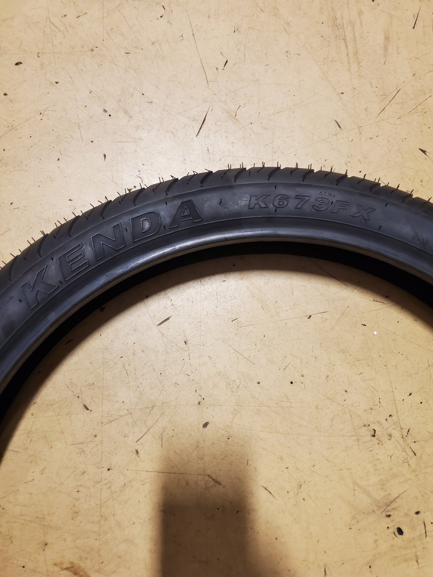 KENDA KRUZ K673FX BSW 80 90 21 48H FRONT MOTORCYCLE TIRE 46732176C1