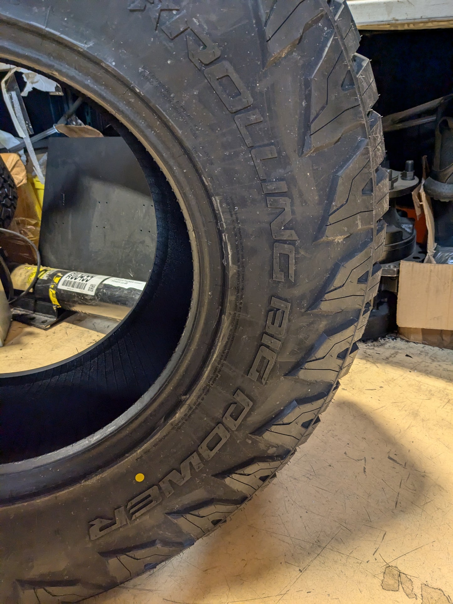 (KSL) 2 ROLLING BIG POWER REPULSOR R/T BSW LT 37 12.50 17 128R ALL TERRAIN TIRE 17125030