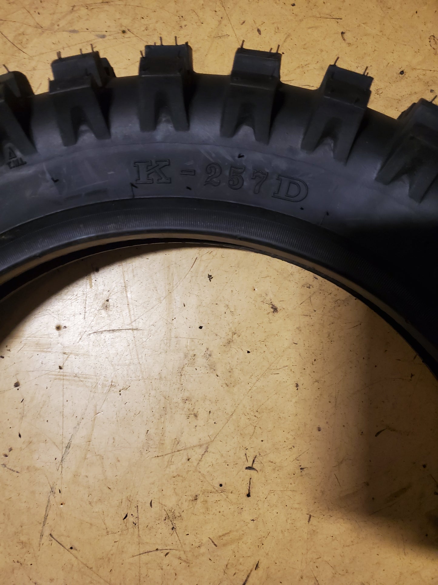 KENDA KLASSIC K-257D BSW P 4.1 14 REAR DIRT BIKE TIRE 042571452B0