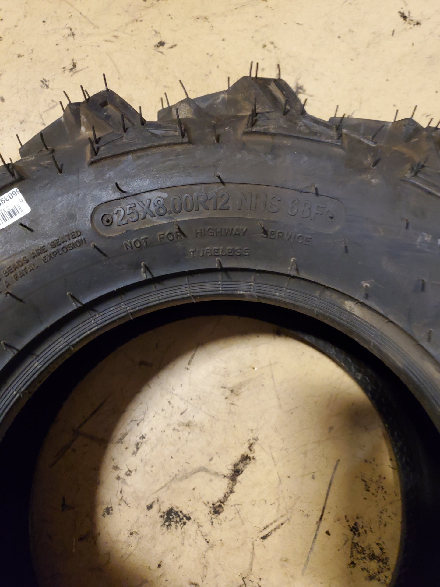 ITP MUD LITE XTR BSW 25 8 12 68F 6PLY ATV/UTV TIRE ITP31462