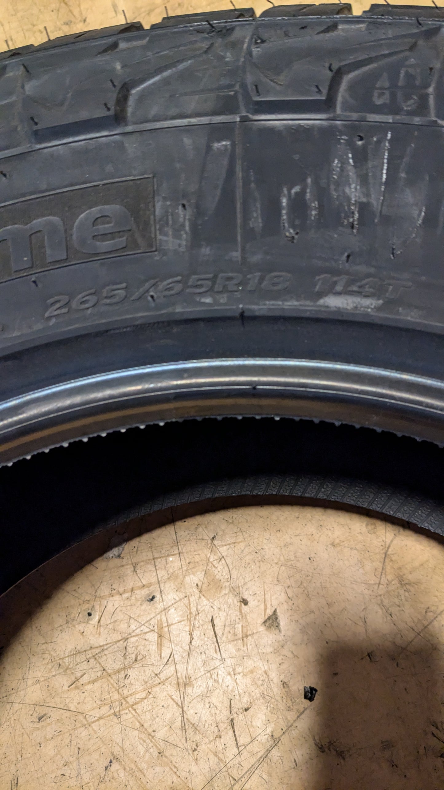 HANKOOK DYNAPRO AT2 EXTREME BSW P 265 65 18 114T ALL TERRAIN TIRE 1029959