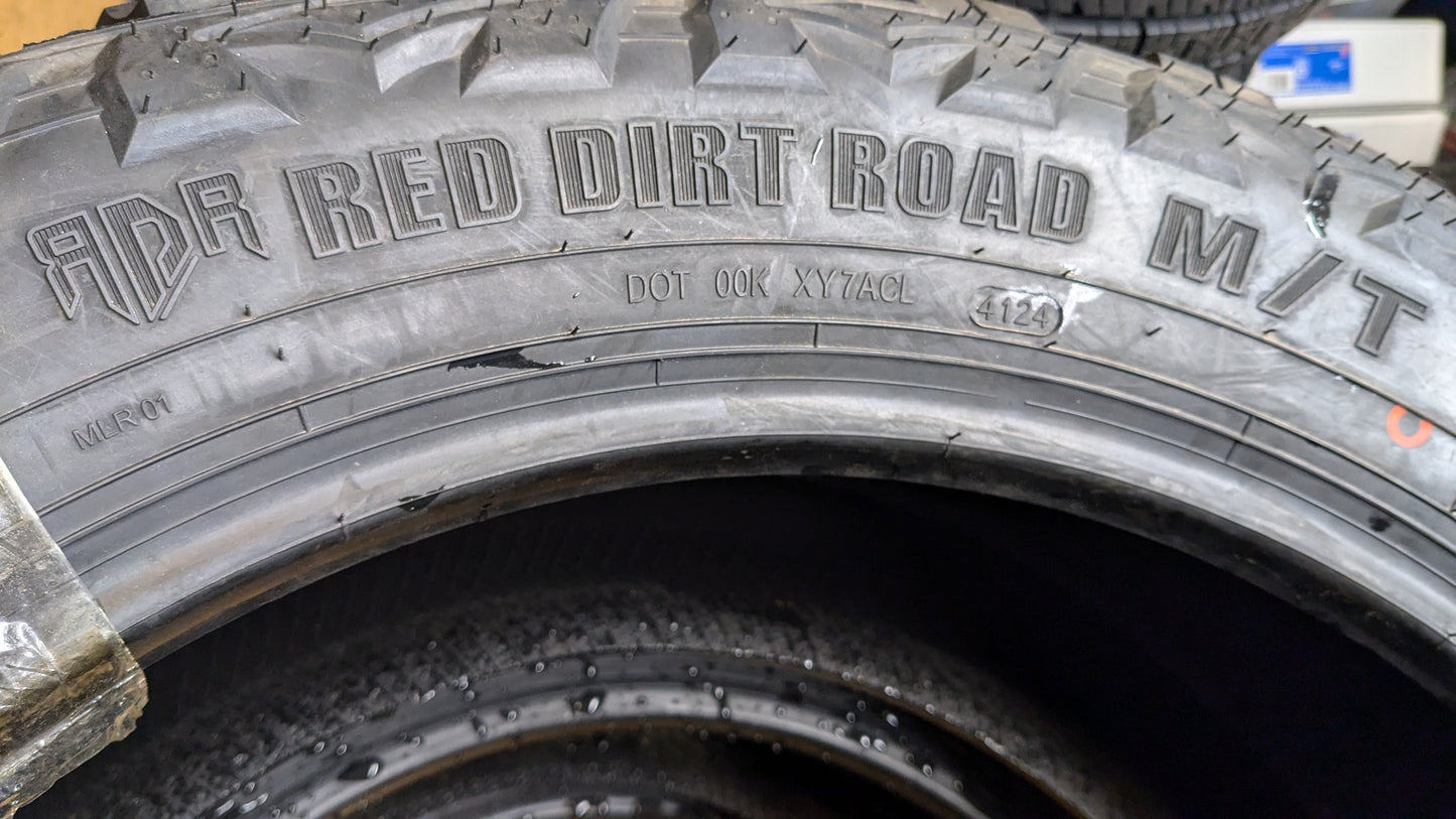 2 RED DIRT ROAD M/T RD6 BSW LT 35 12.5 22 117Q 10PLY MUD TIRE T3512522RDRMT