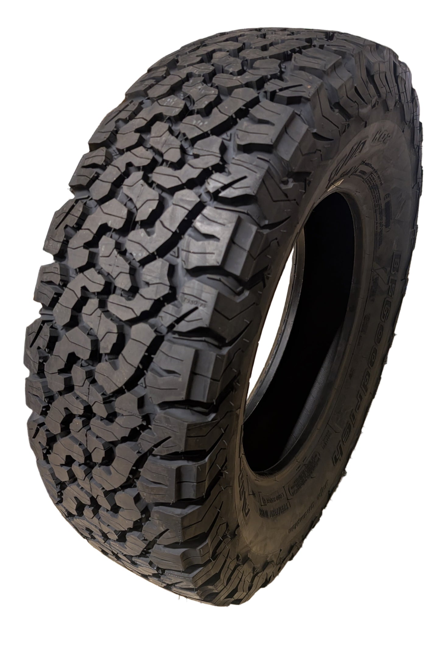 BFGOODRICH ALL TERRAIN T/A KO2 BSW LT 255 75 17 111/108S 6PLY TIRE 11450