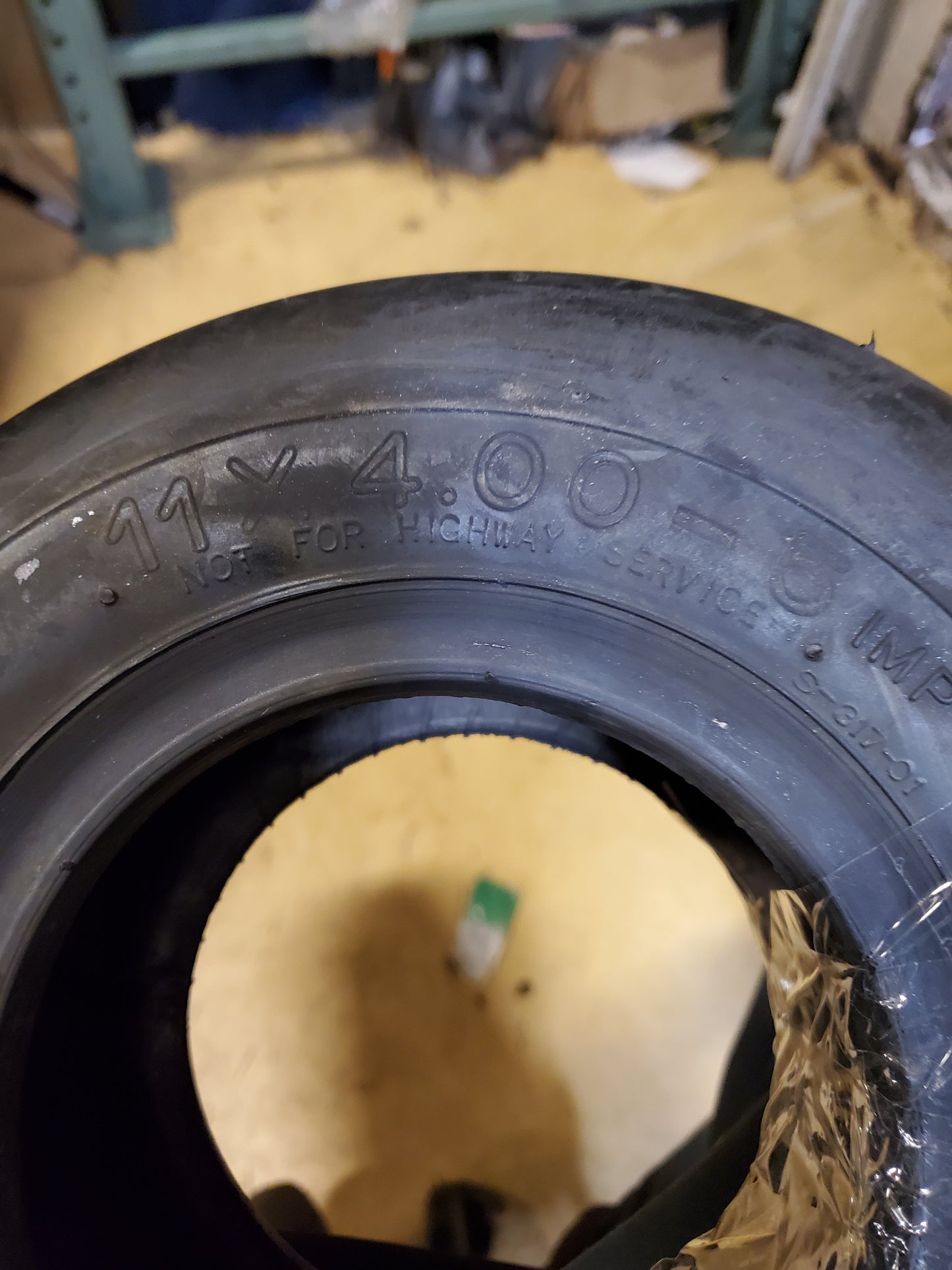 TRANSMASTER S317 BSW 11 4 5 4PLY LAWN TIRE TMS3171145