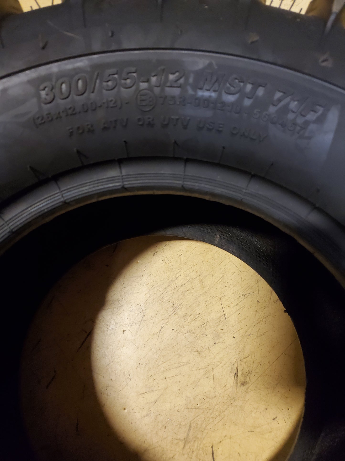 CARLSTAR HD FIELD TRAX BSW 26 12 12 71F 2PLY ATV/UTV TIRE 560467