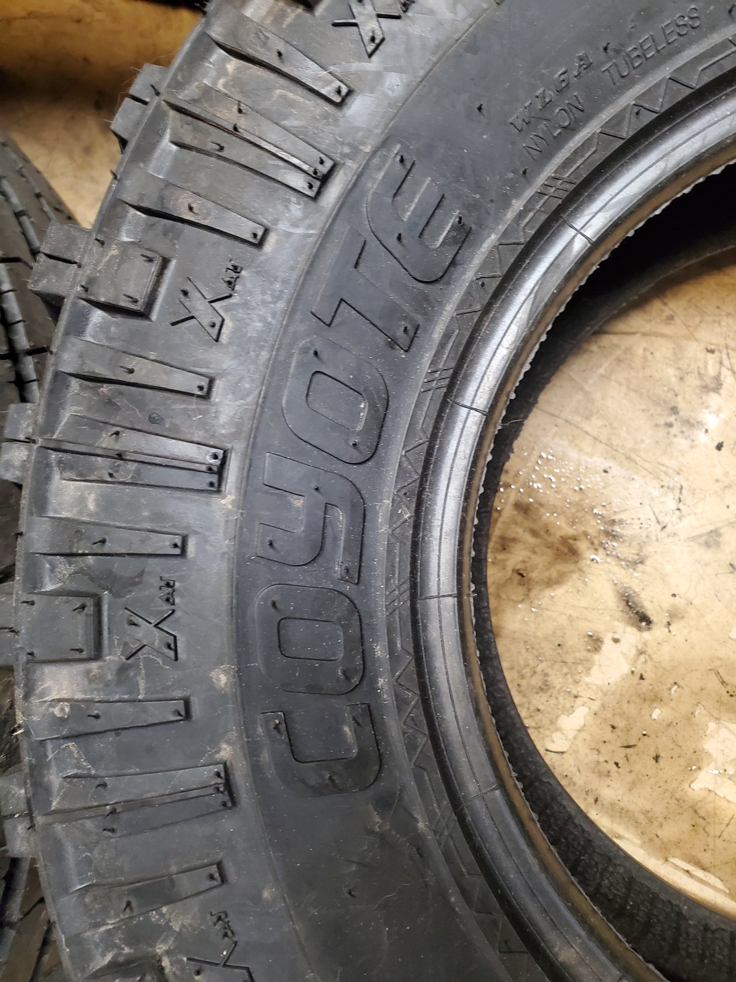 SEDONA COYOTE WL6A BSW AT 25 10 12 50F 6PLY ATV/UTV TIRE 5704201