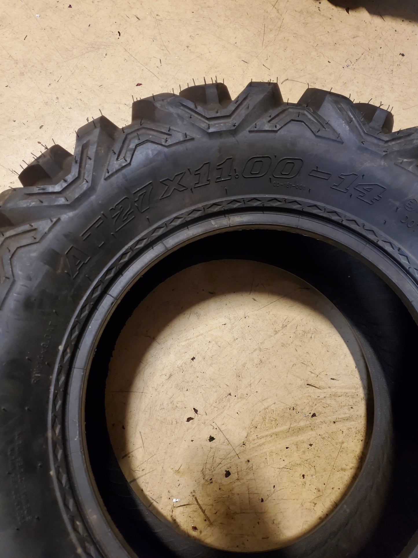 NOS QIND QING DA BSW AT 27 11 14 70J 6PLY ATV/UTV TIRE 271114