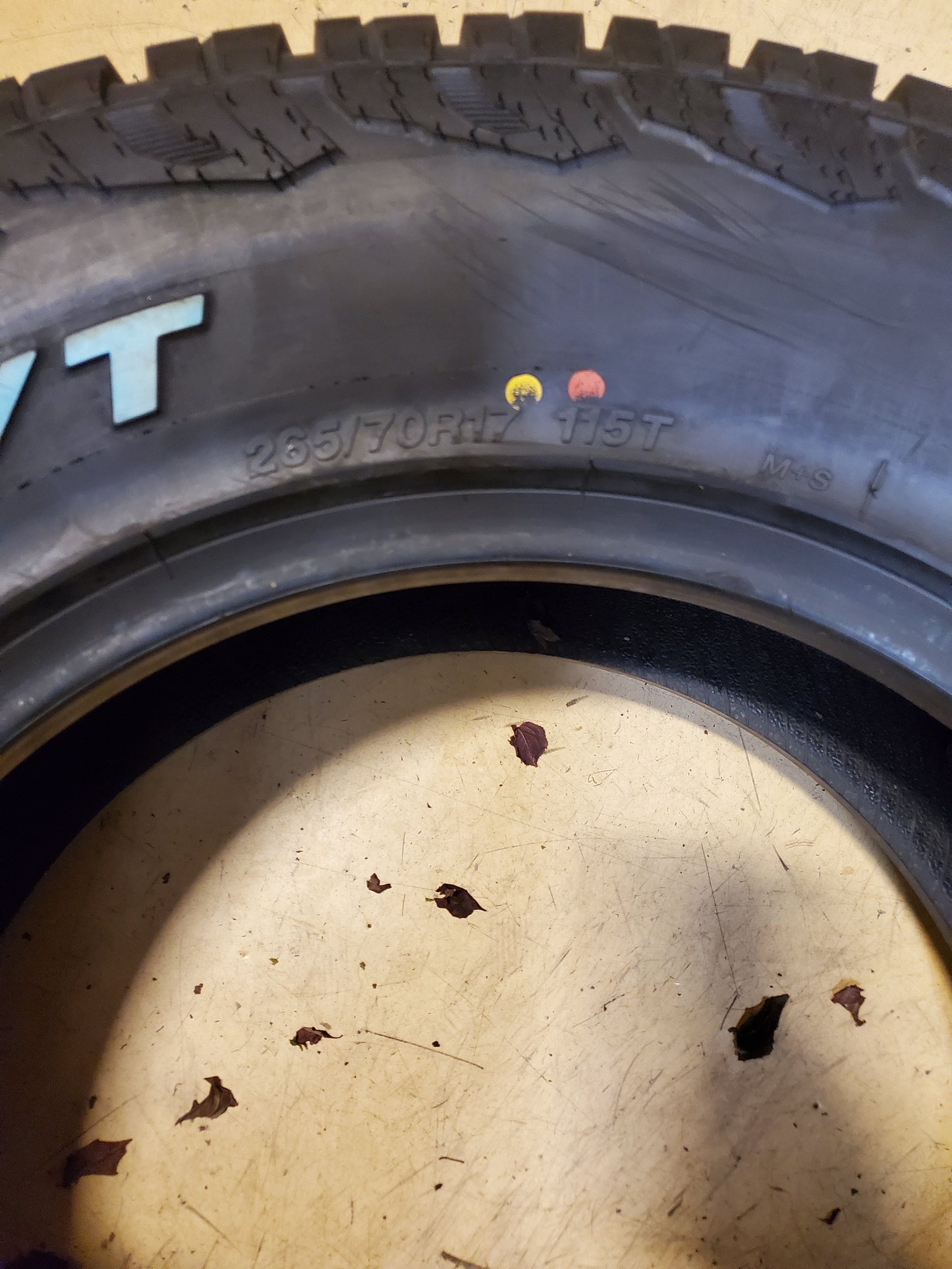 LANCASTER LS-37 A/T RWL P 265 70 17 115T ALL TERRAIN TIRE LC1055