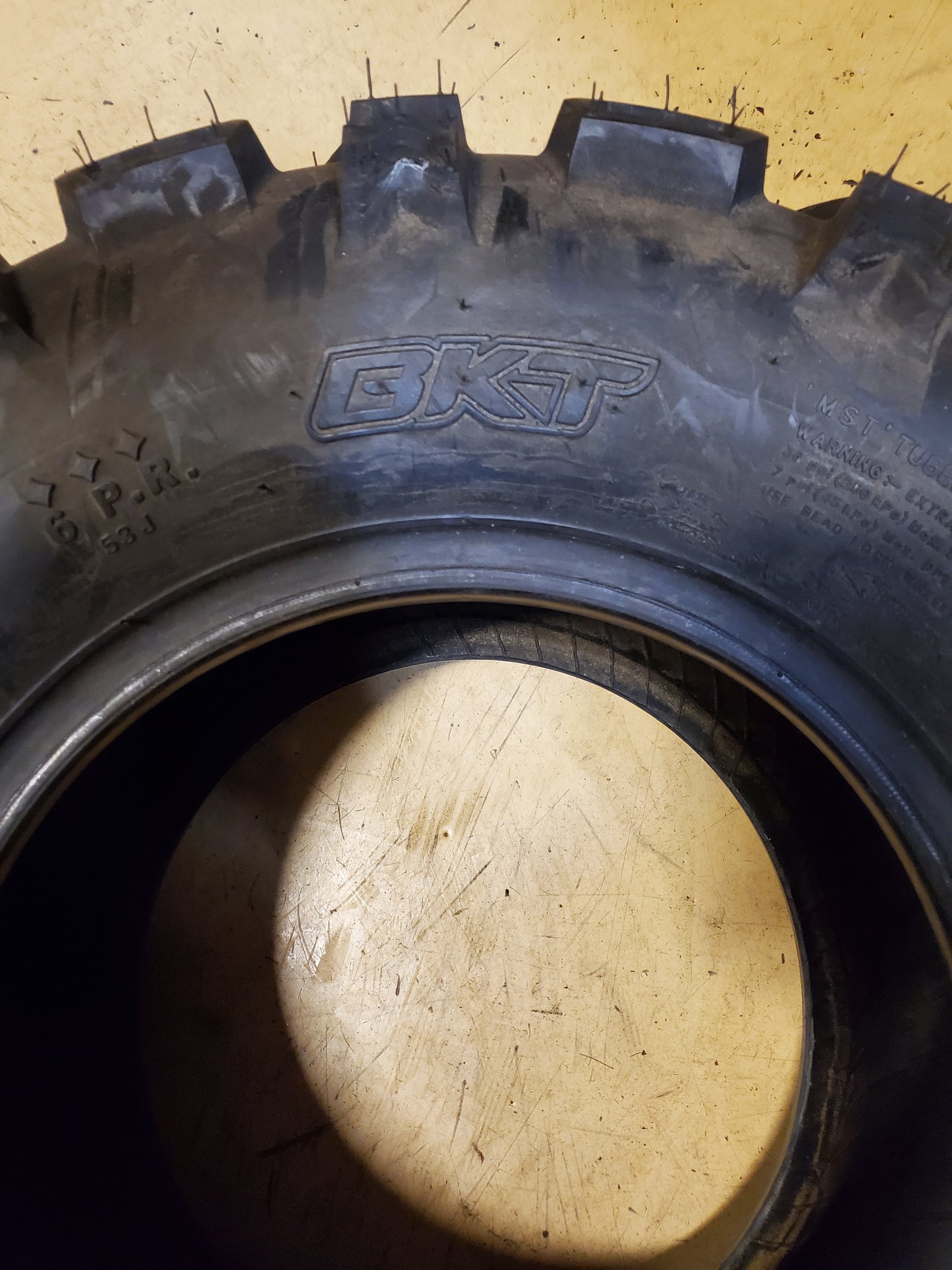 BKT W207 BSW AT 25 11 12 53J 6PLY ATV/UTV TIRE 94001613