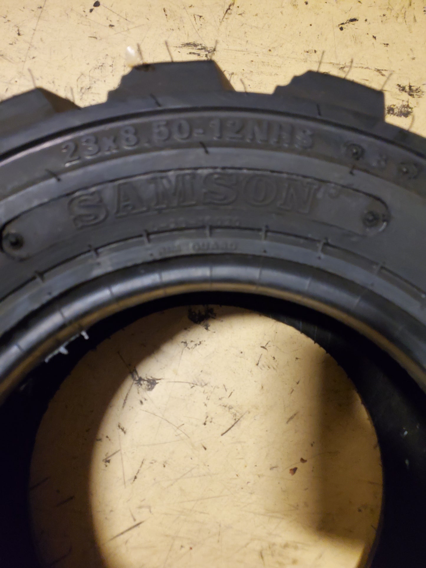 SAMSON SIDEWINDER MUDDER XHD BSW 23 8.5 12 8PLY INDUSTRIAL TIRE 160022
