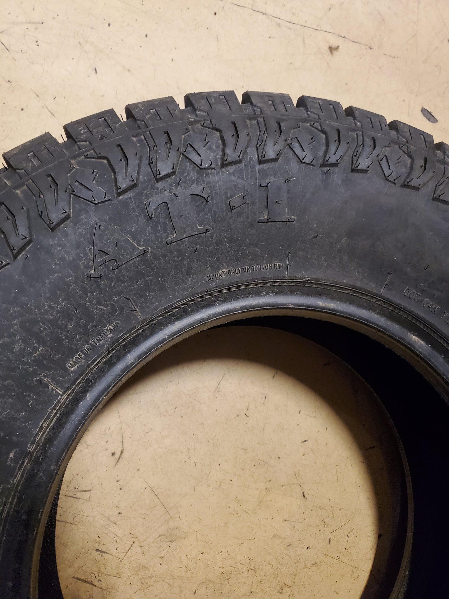 2 CROSSMAX AT-1 BSW LT 265 75 16 123/120S 10PLY ALL TERRAIN TIRE LTR1603ATCS