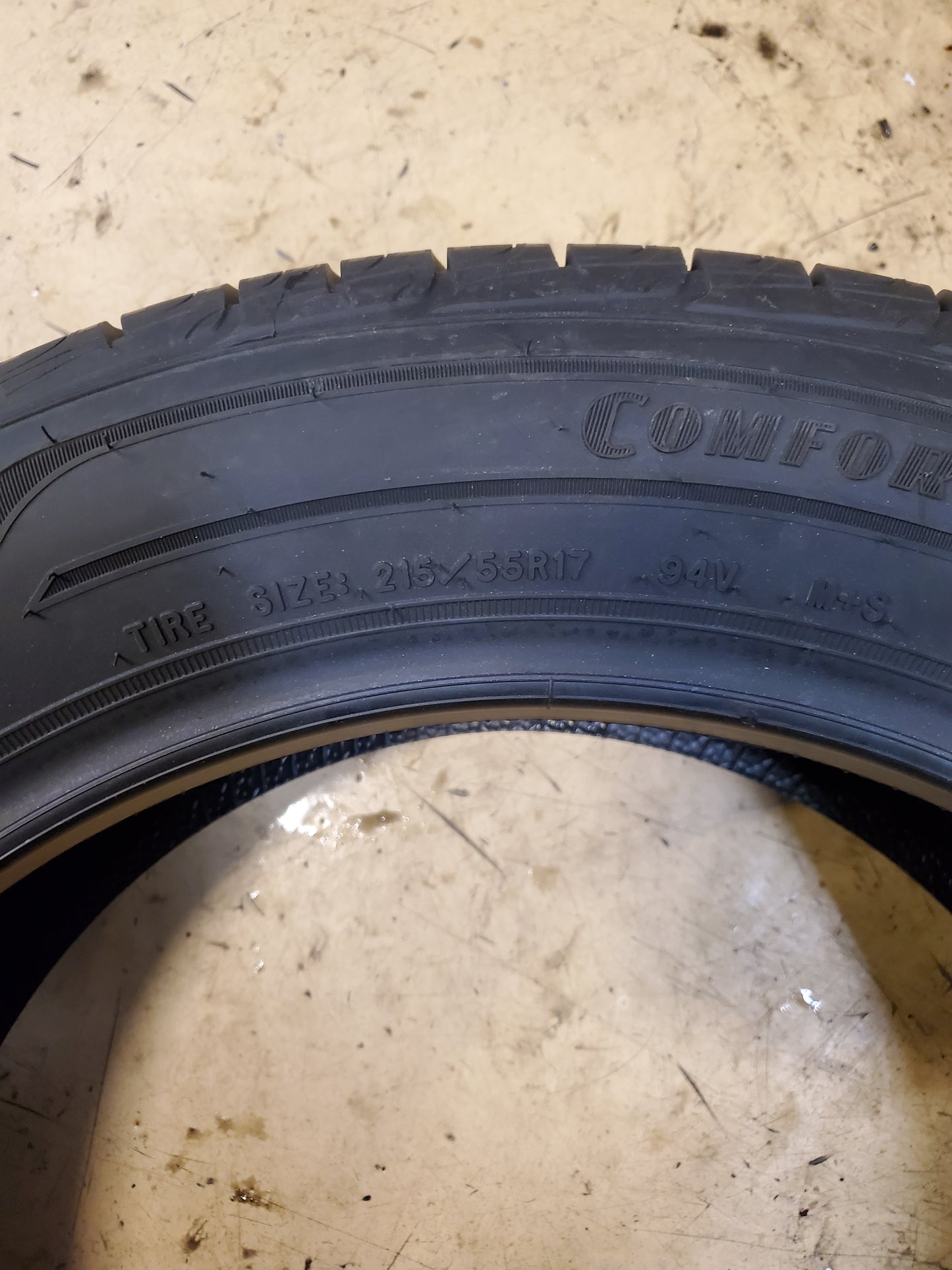 GOODYEAR ASSURANCE COMFORTDRIVE BSW P 215 55 17 94V ALL SEASON TIRE 413340582