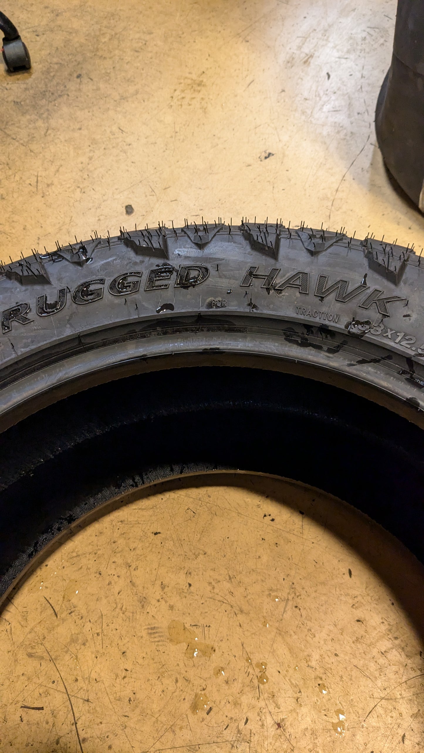 2 ACHILLES RUGGED HAWK BSW LT 33 12.5 20 119Q 12PLY ALL TERRAIN TIRE ARH91