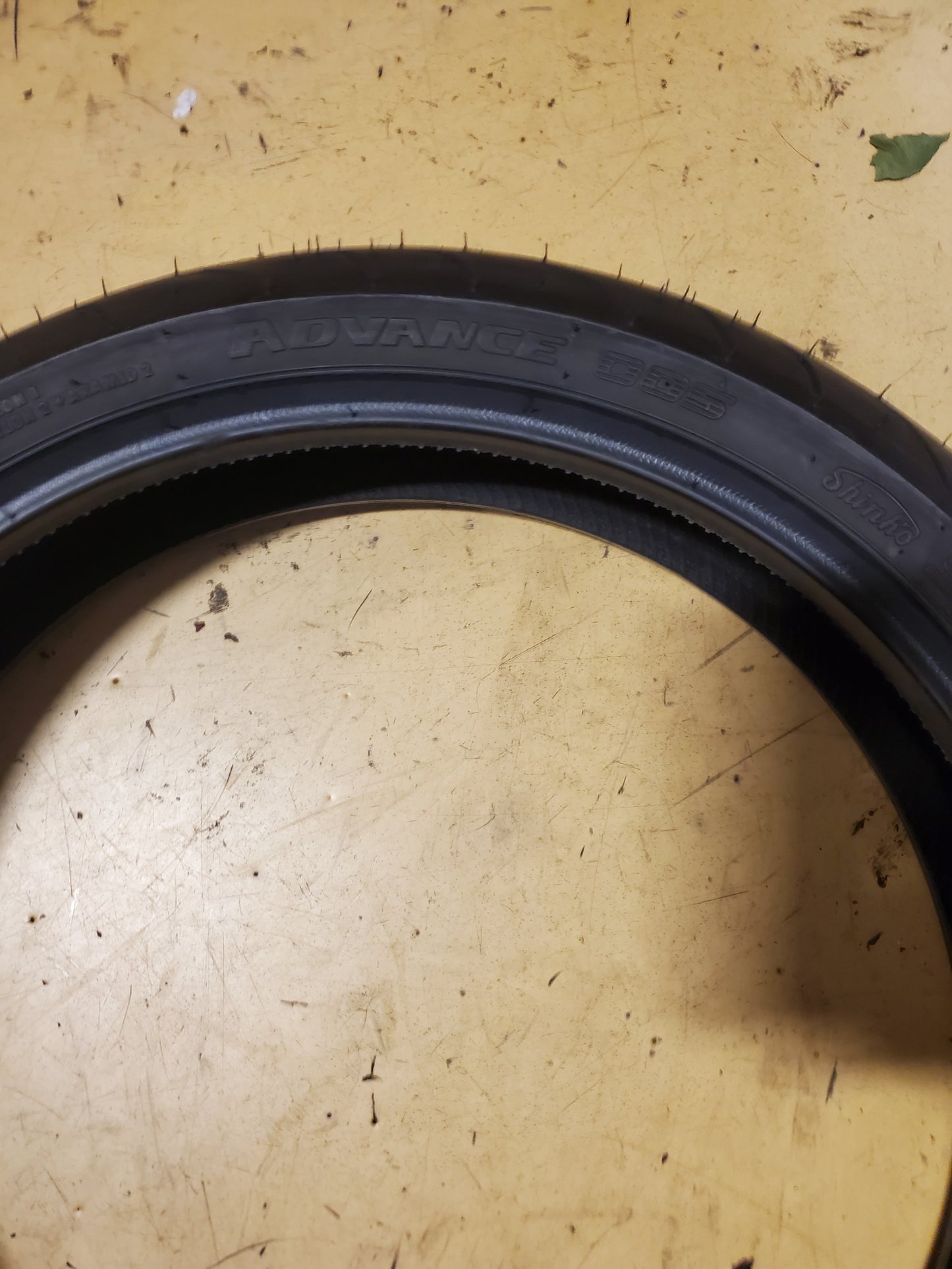 SHINKO ADVANCE 005 BSW 120 70 17 58W FRONT MOTORCYCLE TIRE 874010