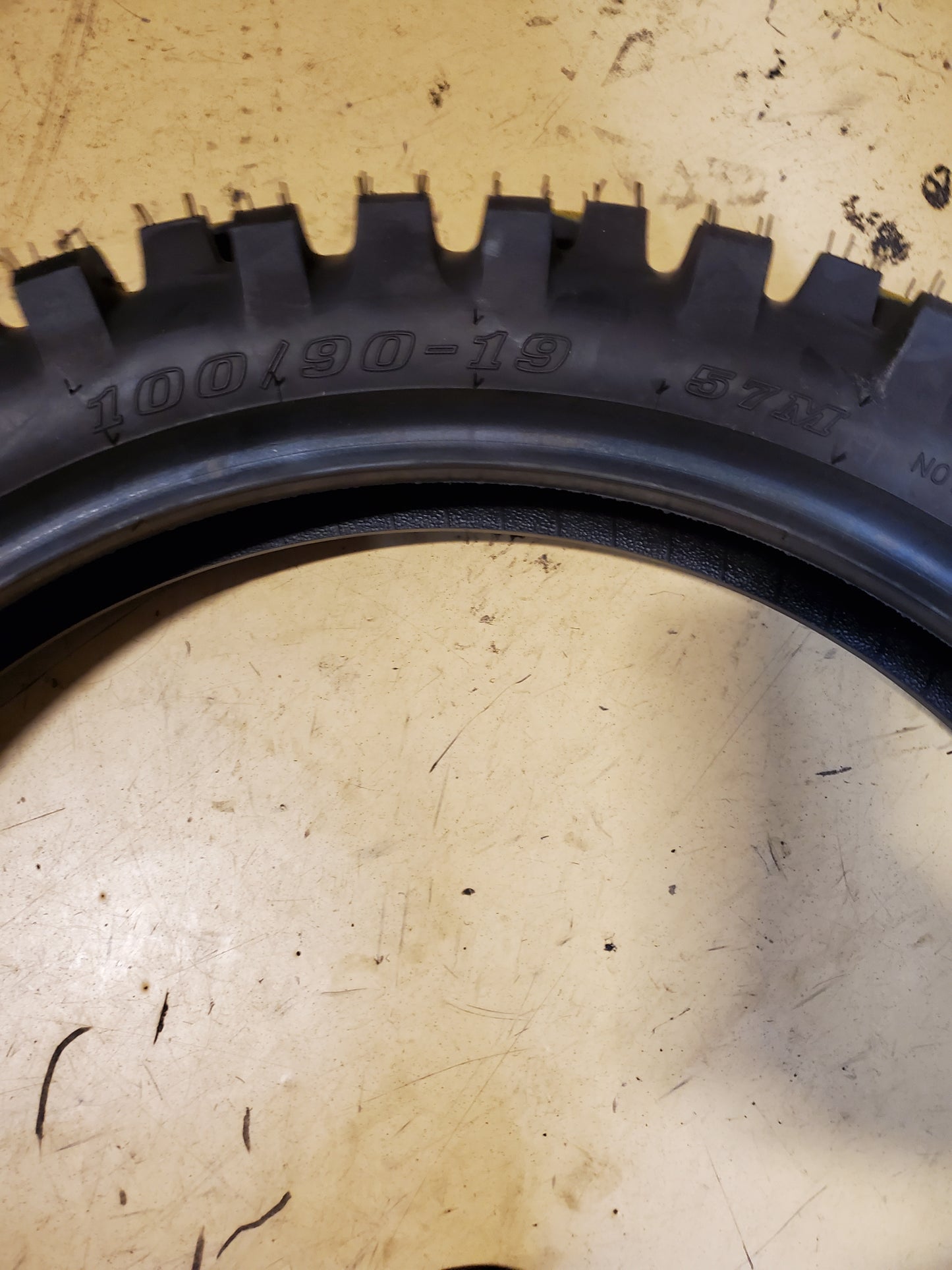 DUNLOP SPORTS D952 BSW 100 90 19 57M REAR DIRT BIKE TIRE 45174669