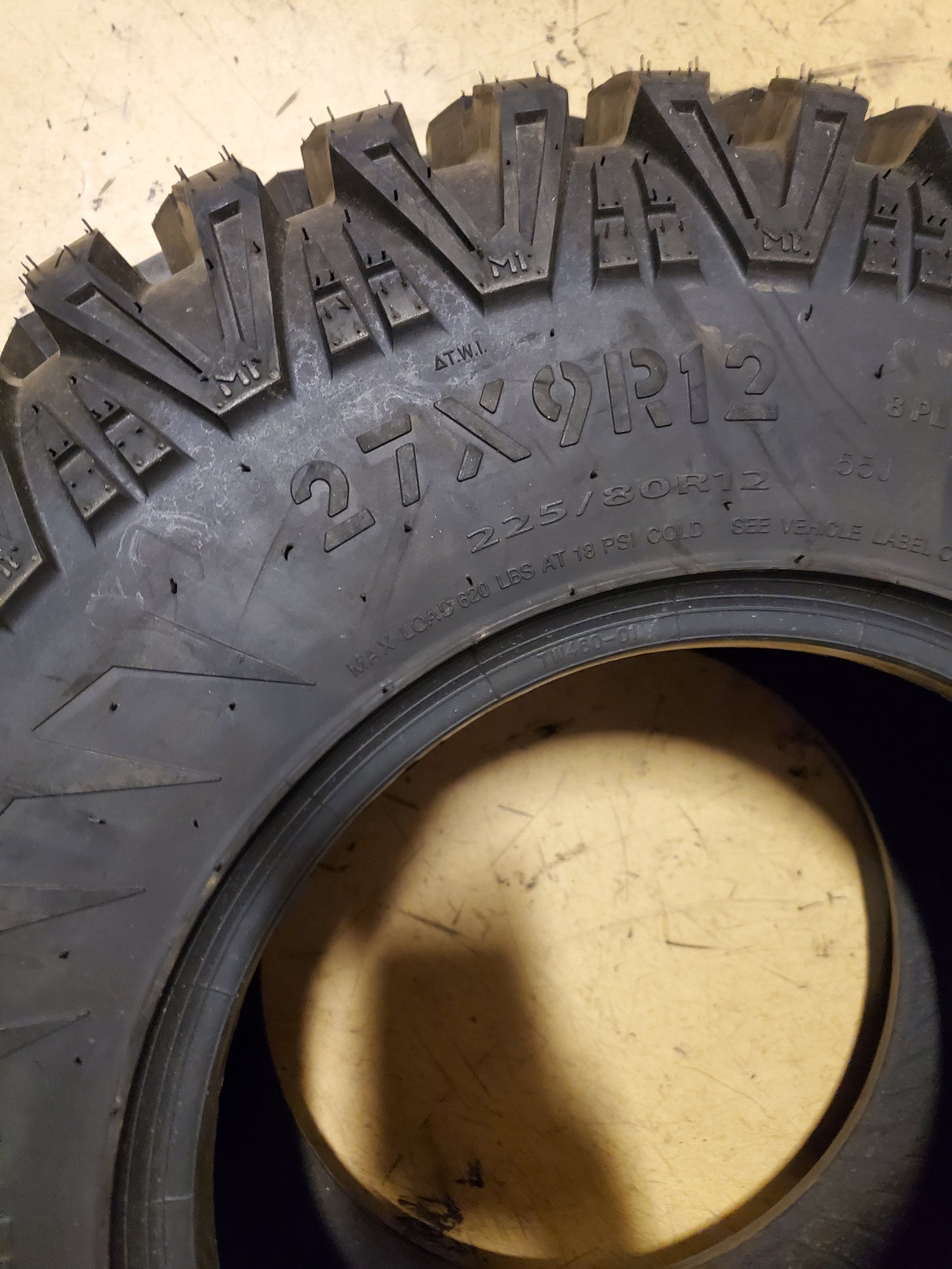 AMS M1 EVIL BSW 27 9 12 55J 8PLY ATV/UTV TIRE 1208661