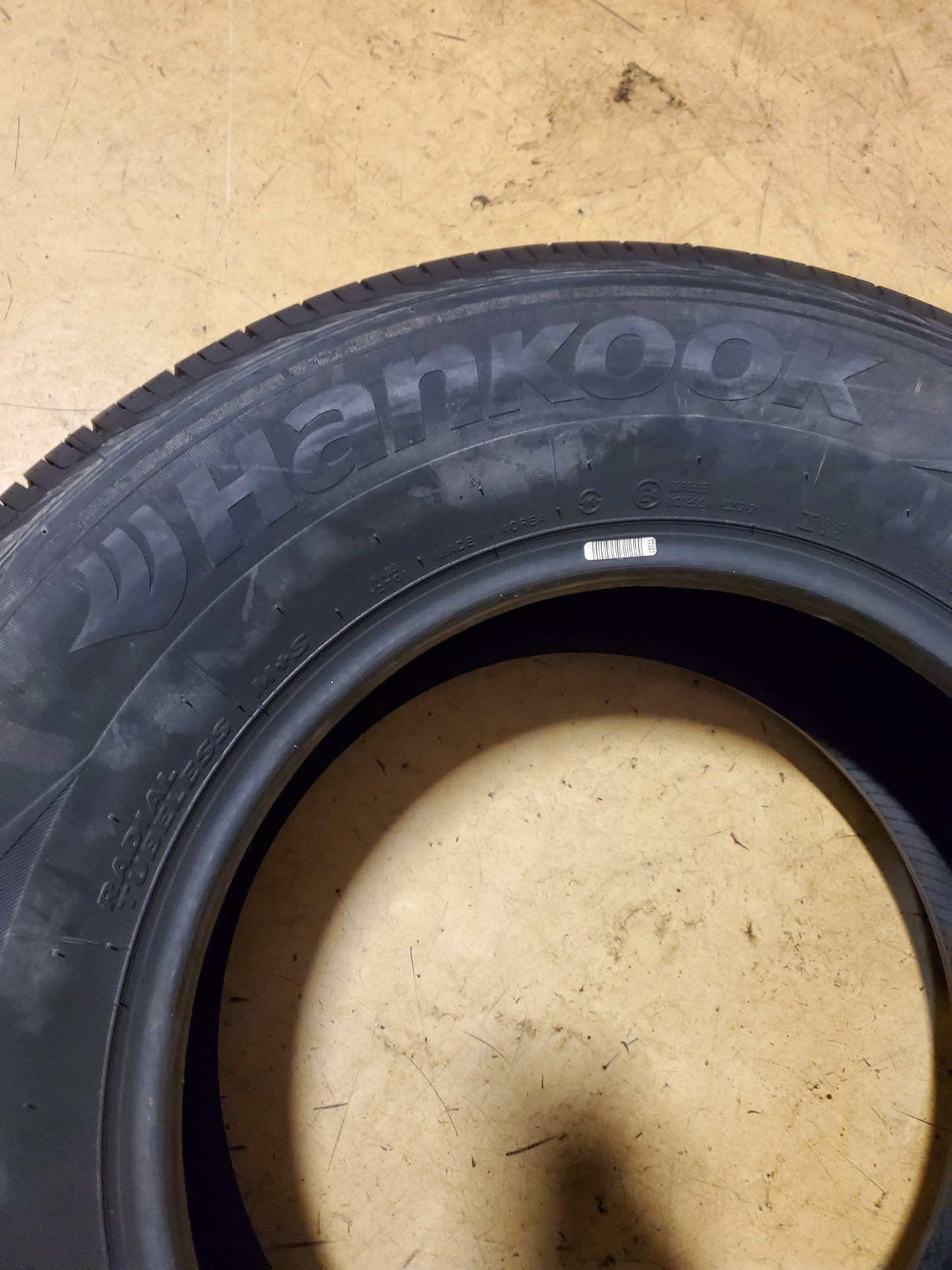 NOS HANKOOK DYNAPRO HP2 RA33 BSW P 255 65 16 109H ALL SEASON TIRE 1014138