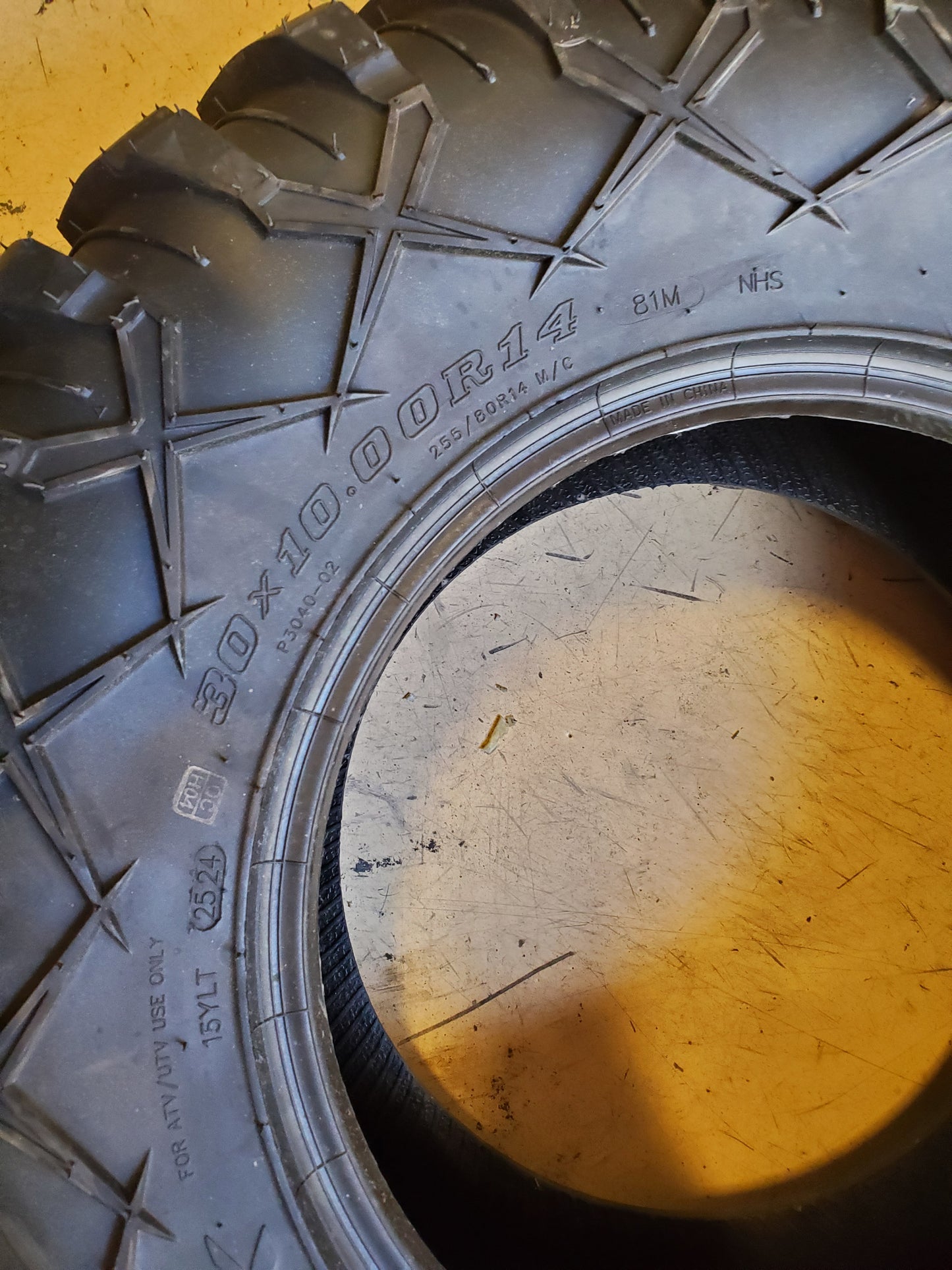 TUSK ARAMID TERRABITE BSW 30 10 14 10PLY ATV/UTV TIRE 1303014