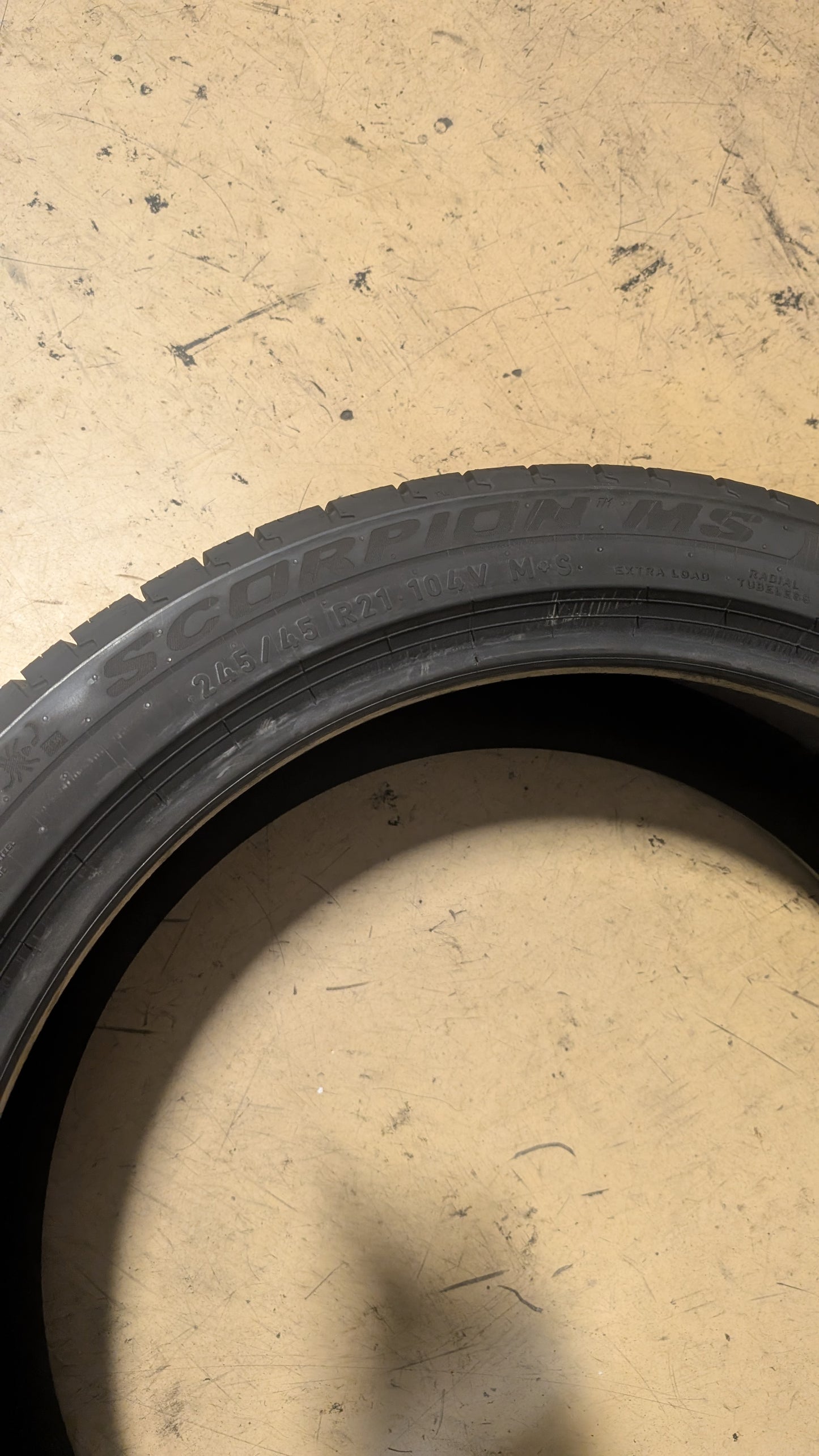 PIRELLI SCORPION MS FOAM BSW P 245 45 21 104V XL ALL SEASON TIRE 4120500