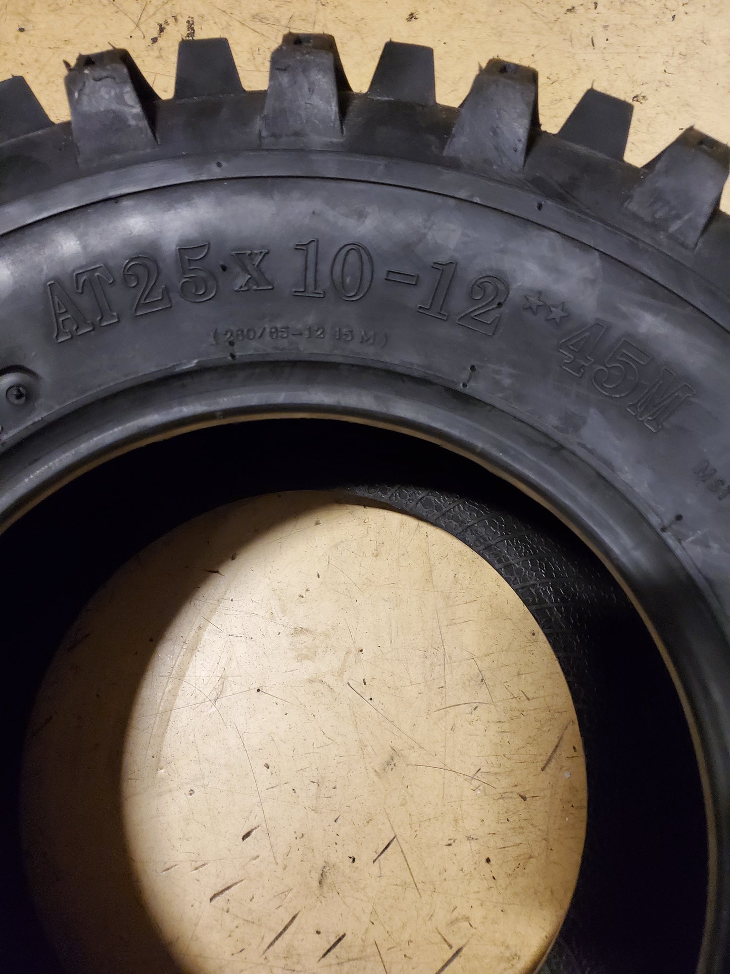 VEE RUBBER GRIZZLY BSW AT 25 10 12 45M 6PLY ATV/UTV TIRE AT11417