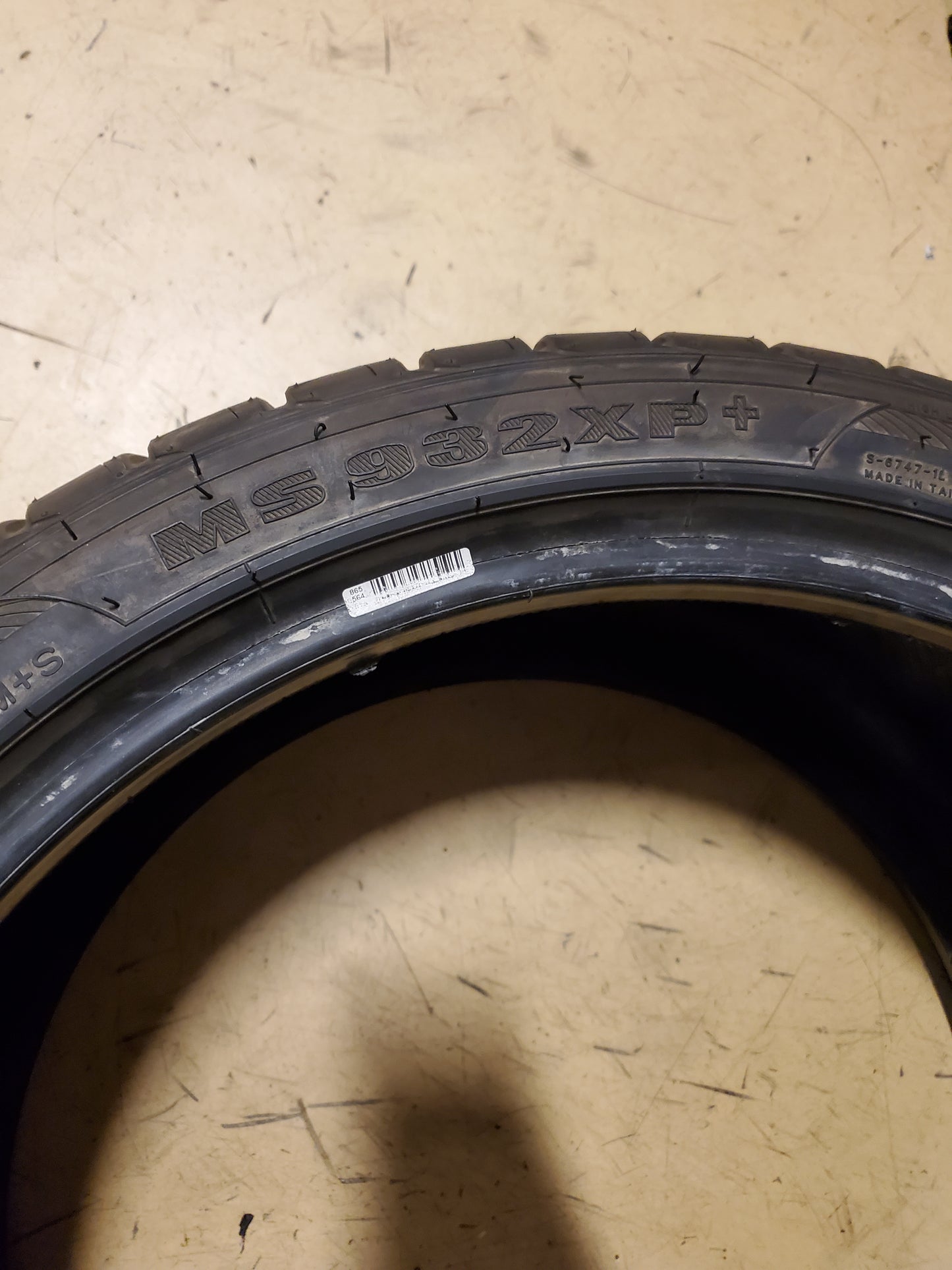 USED OS 8/32" MILESTAR MS932XP+ BSW P 295 30 19 100W XL SUMMER TIRE 24247111