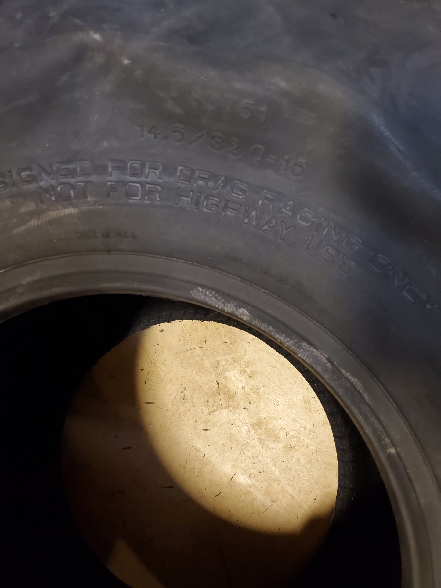 MICKEY THOMPSON ET DRAG BSW 14.5 32 15 DRAG TIRE 18260D05