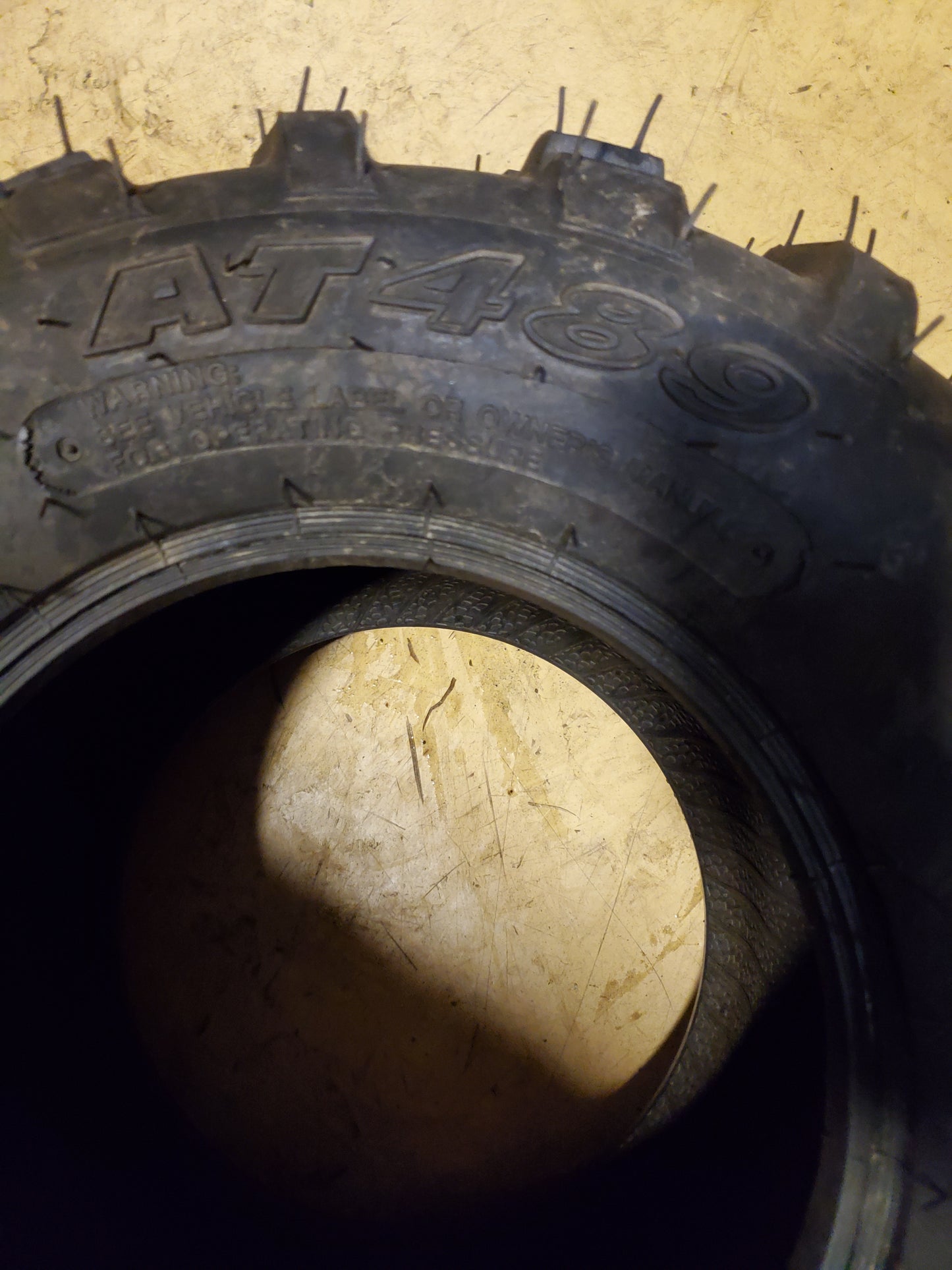 CARLISLE AT489 BSW 22 11 10 4PLY ATV/UTV TIRE 5893H5