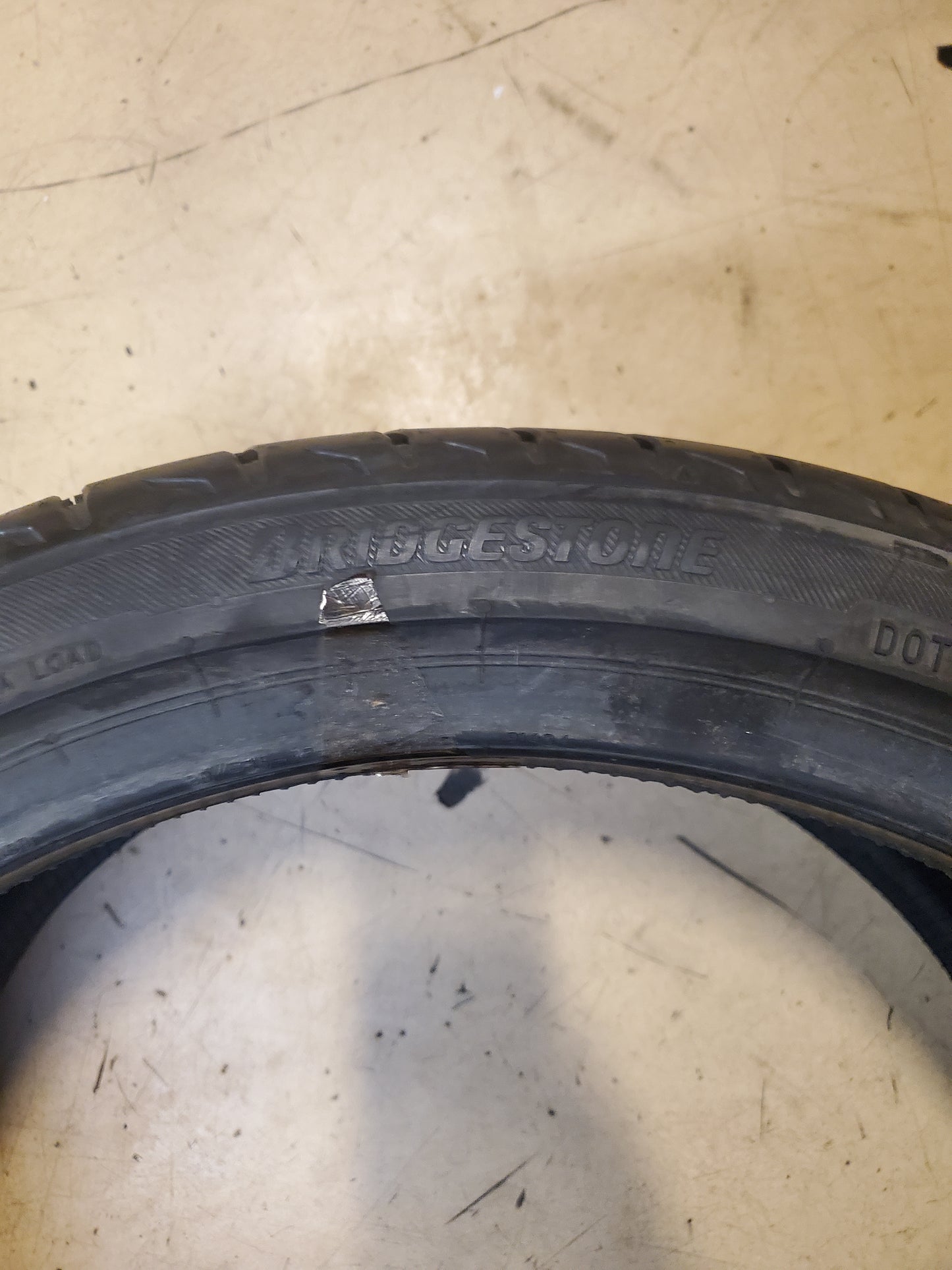 BRIDGESTONE POTENZA SPORT BSW P 255 35 20 97Y XL UHP TIRE 008133