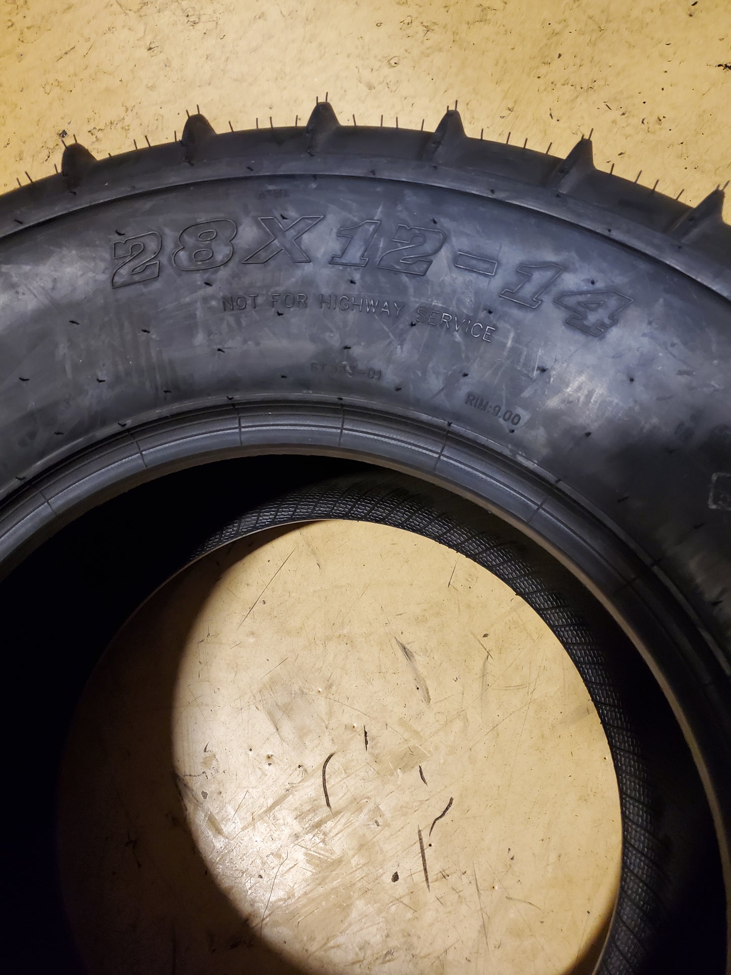SYSTEM 3 SS360 BSW 28 12 14 2PLY SAND TIRE S30638