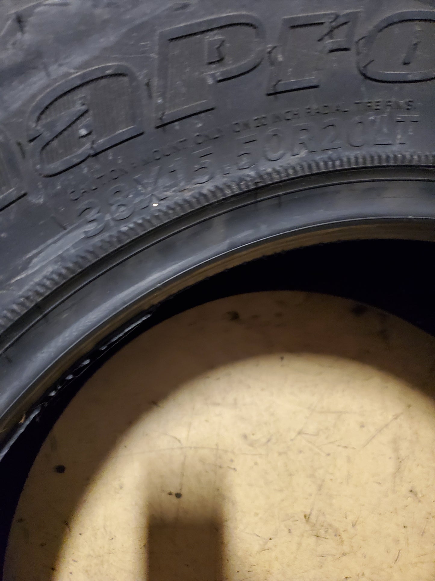 (KSL ONLY) NOS HANKOOK DYNAPRO MT BSW LT 38 15.5 20 125Q 8PLY MUD TIRE 2001281