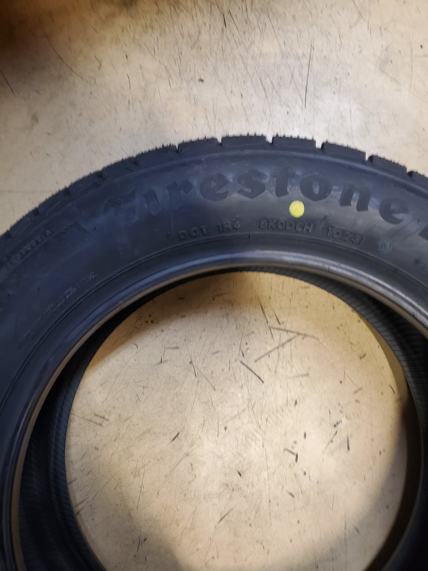 FIRESTONE WEATHERGRIP BSW P 205 55 16 91V ALL WEATHER TIRE 011548