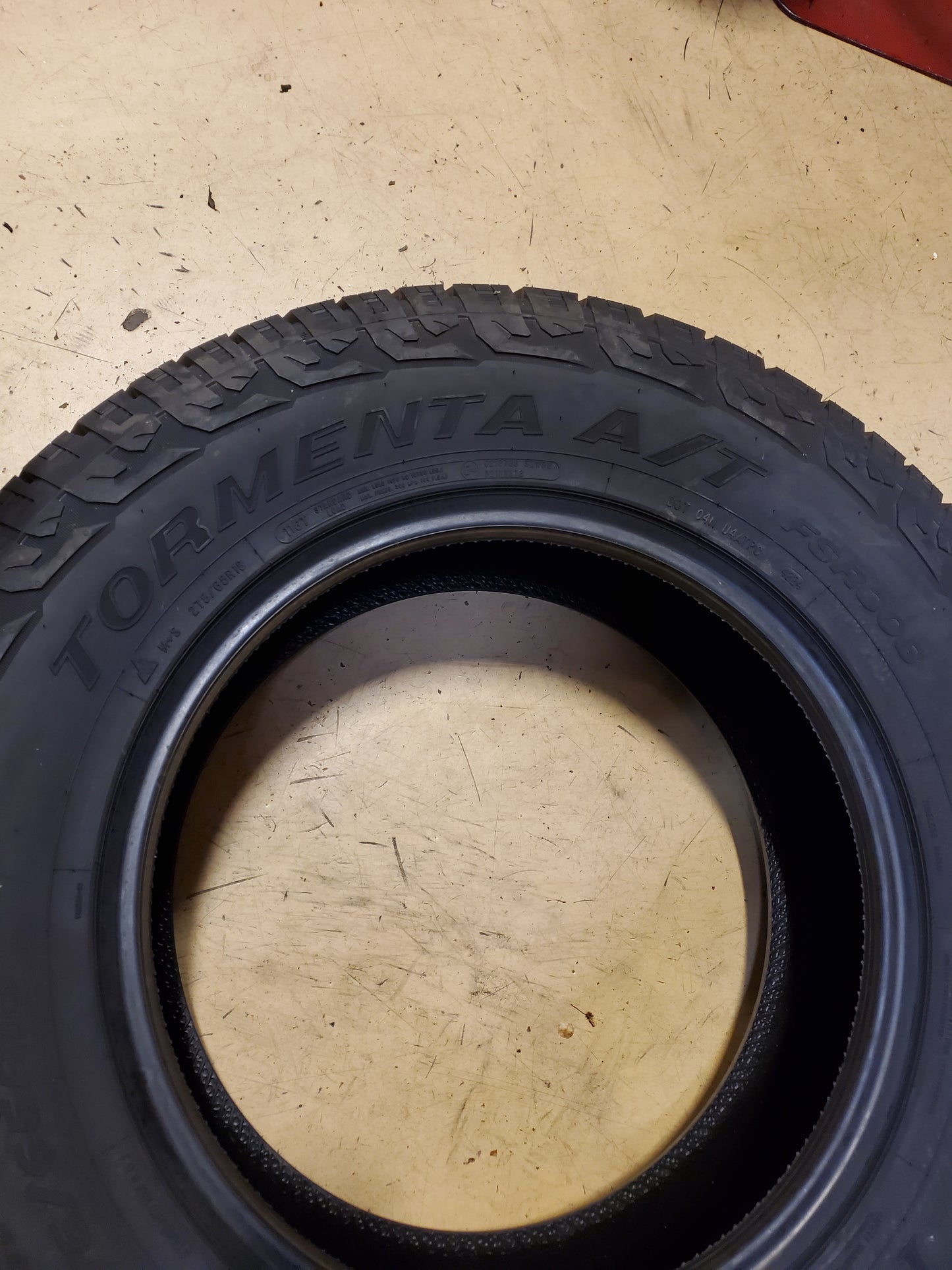 2 FORTUNE TORMENTA A/T FSR308 BSW P 275 65 18 116T ALL TERRAIN TIRE 3357030505