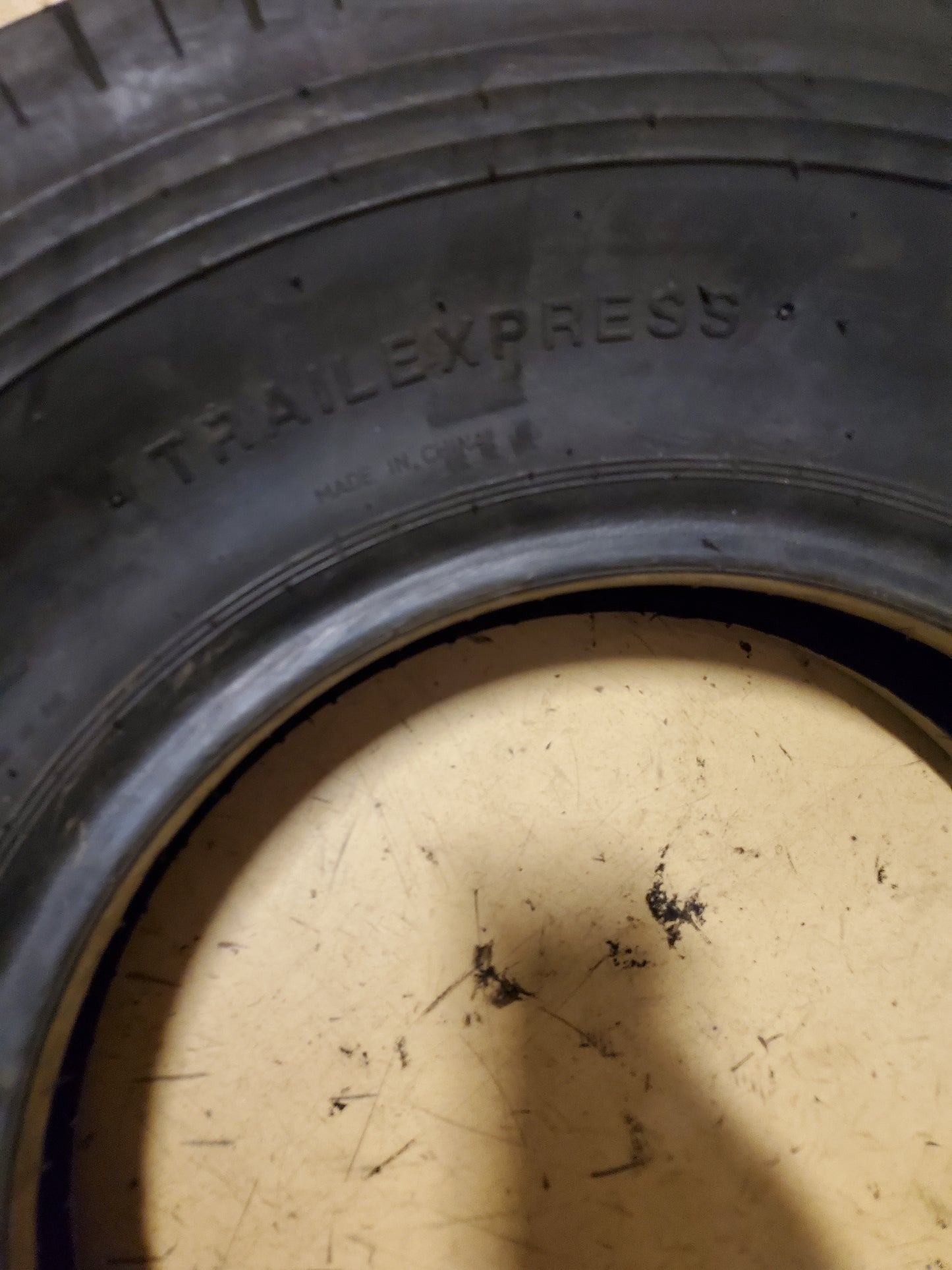 NOS ZEEMAX TRAIL EXPRESS BSW ST 225 90 16 10PLY TRAILER TIRE 1506H1031