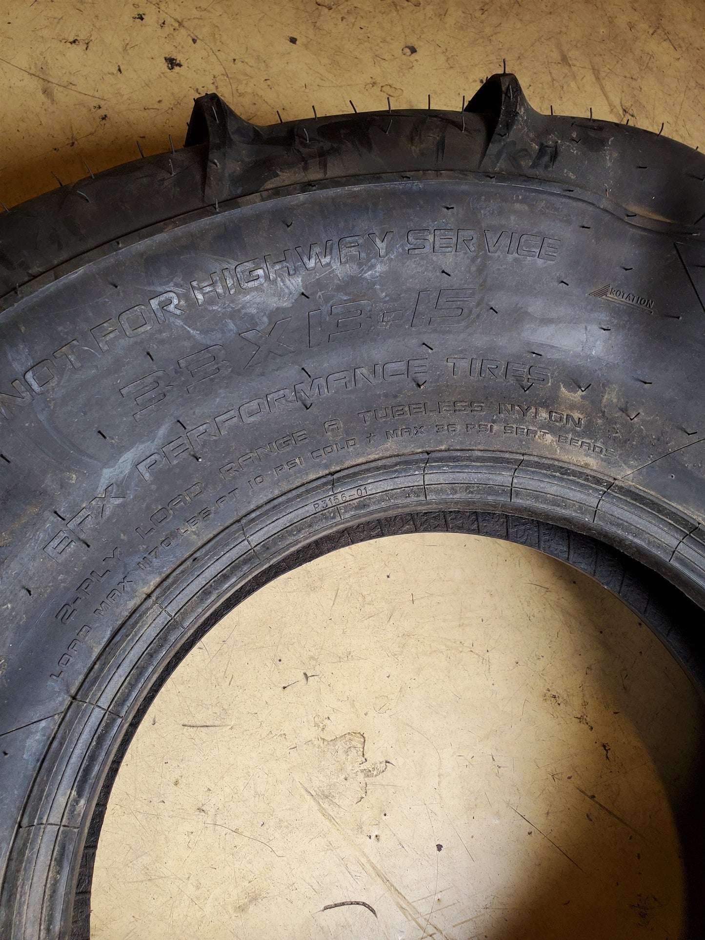 EFX SAND SLINGER SPORT BSW 33 13 15 2PLY SAND TIRE SS331315